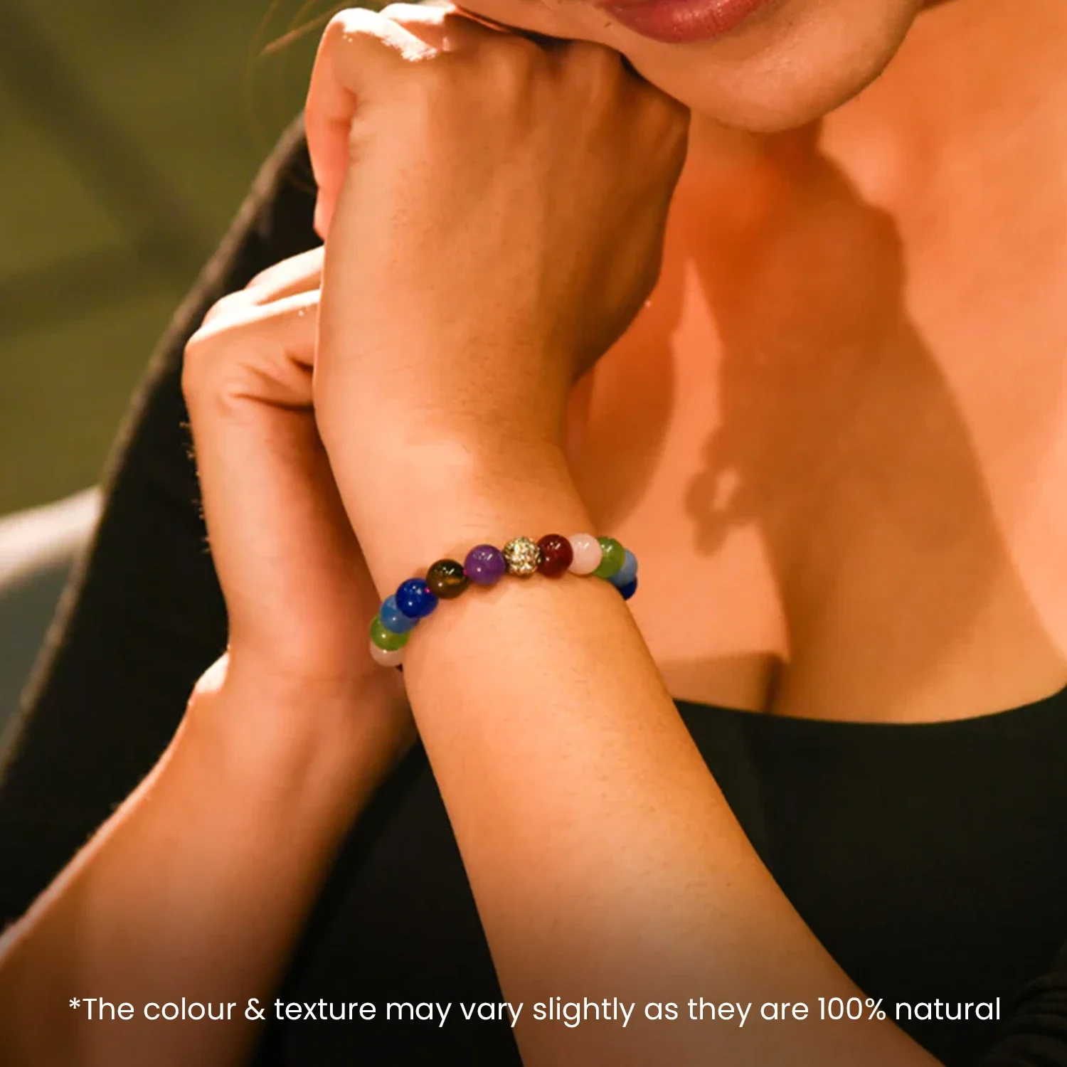7 Chakra Unisex Bracelet - Image 4