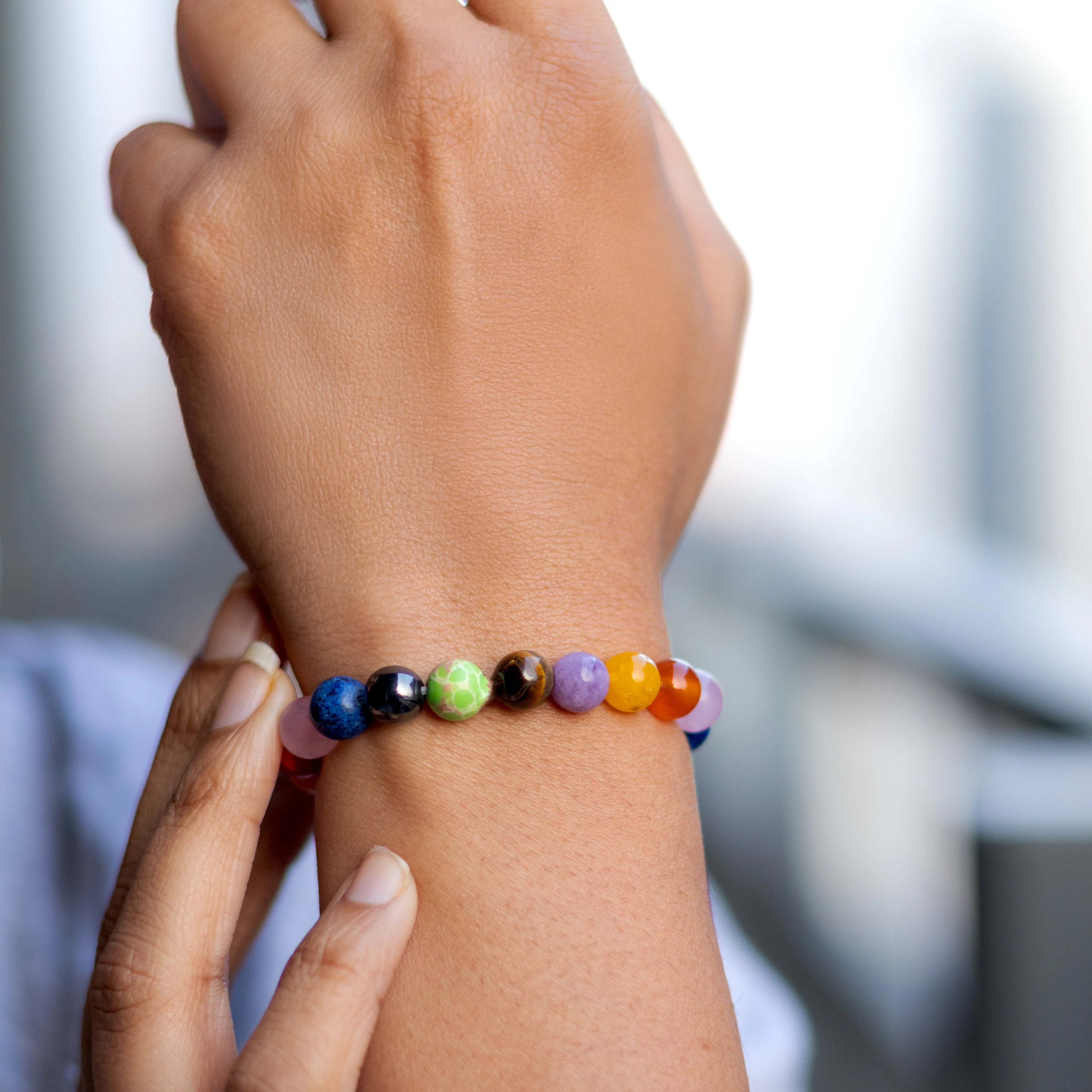 7 Chakra Unisex Bracelet - Image 8