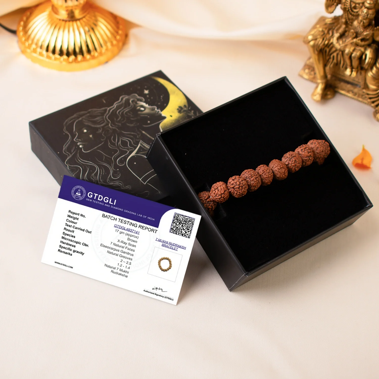 7 Mukhi Rudraksha Bracelet - Image 11