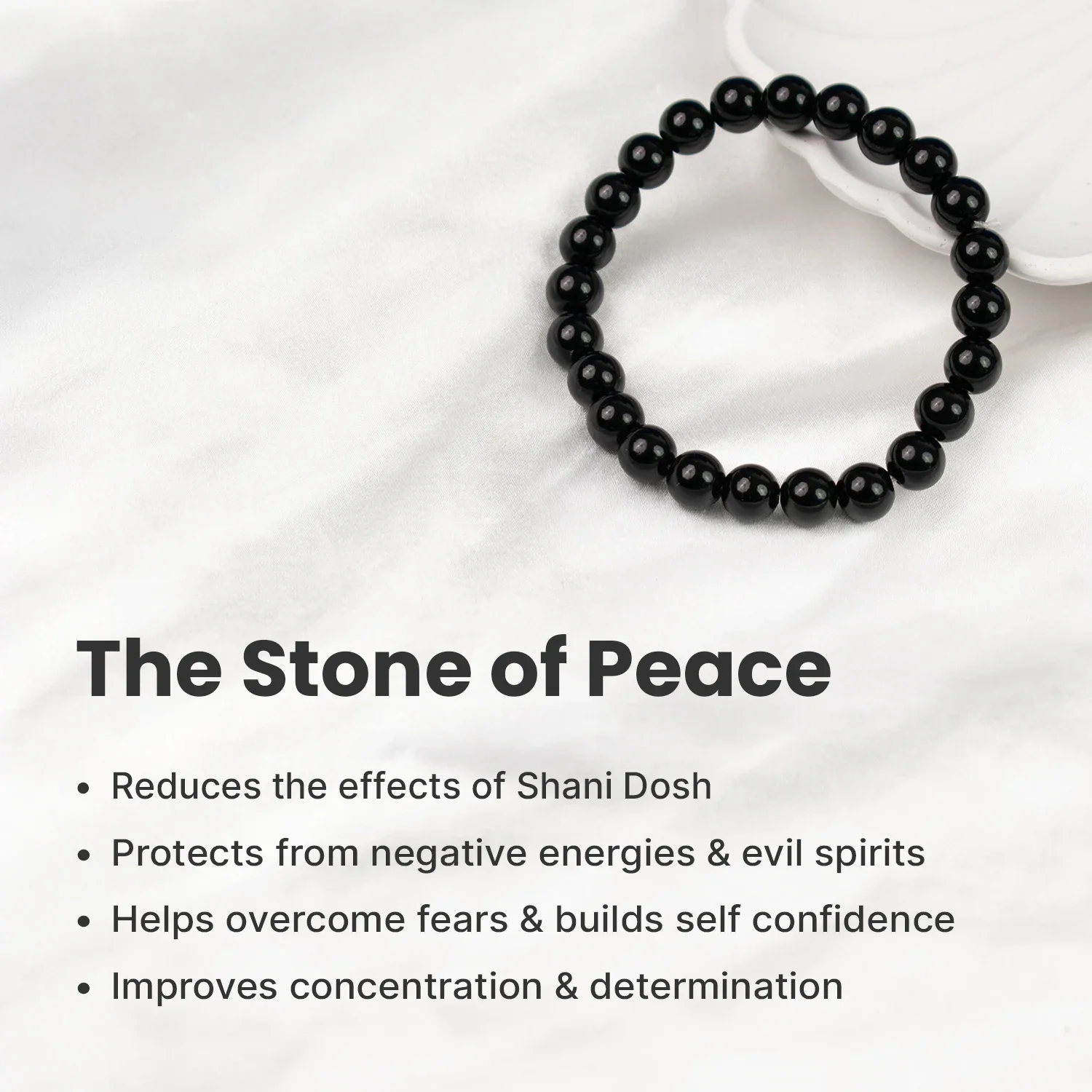 Black Obsidian Bracelet - Image 4