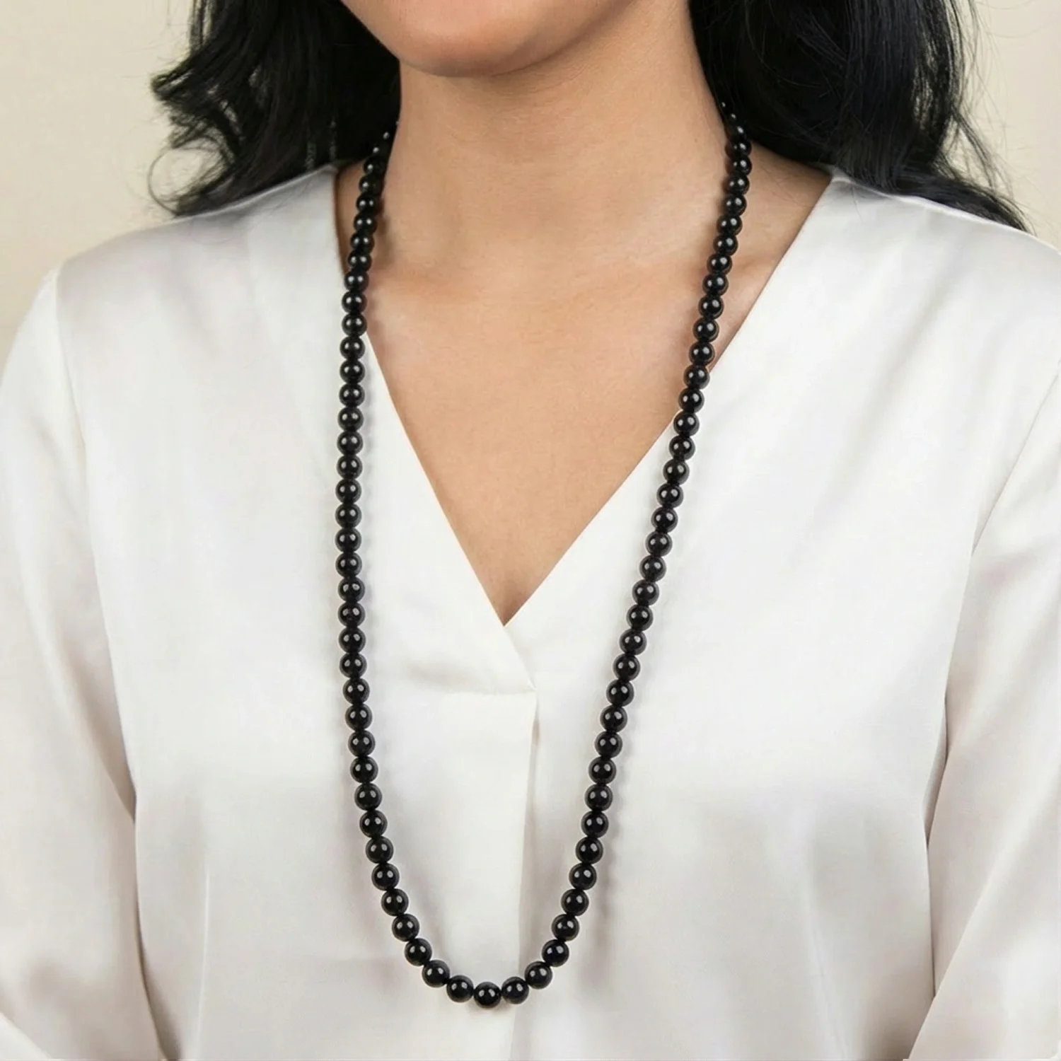 Black Obsidian Mala - Image 6
