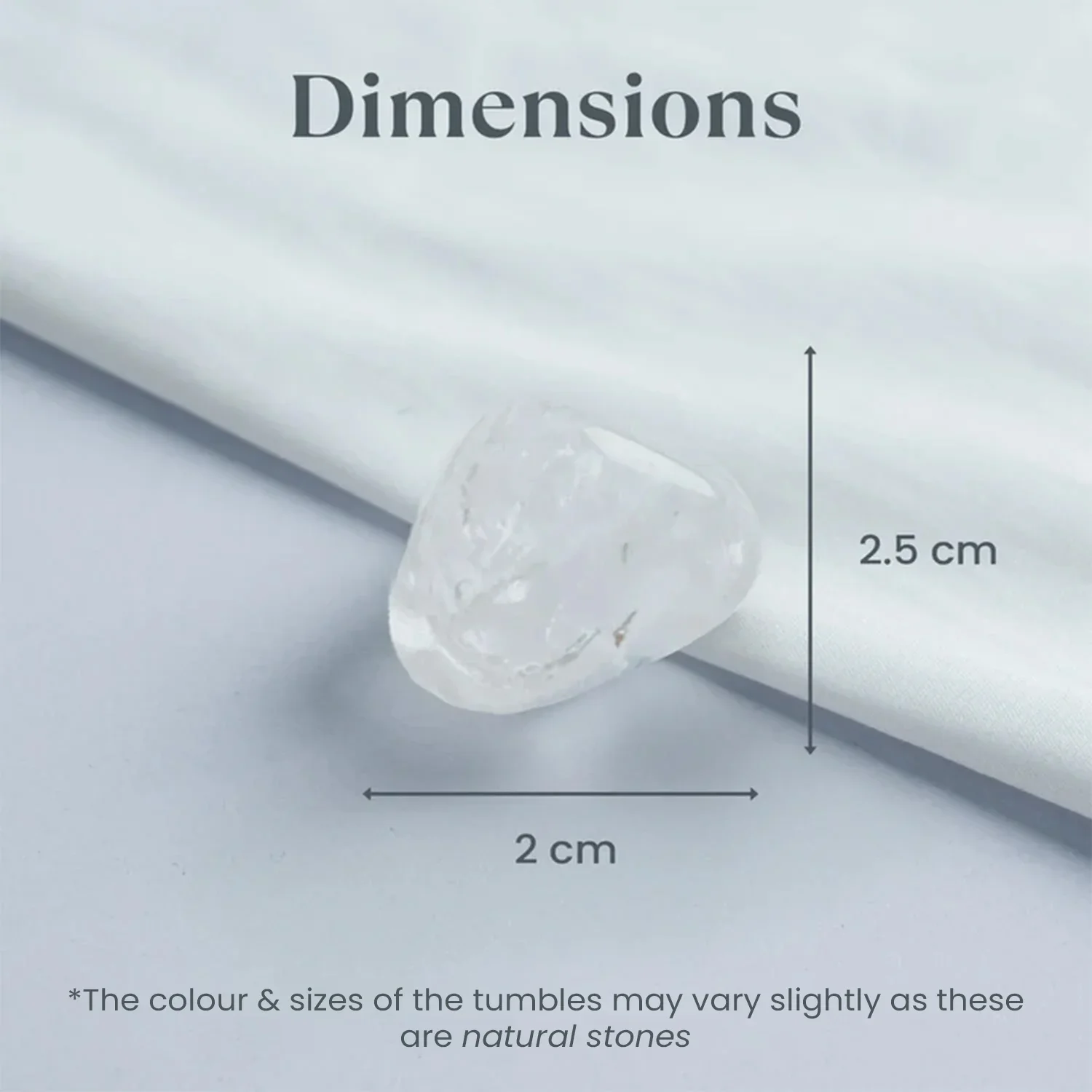 Clear Quartz Tumble - Image 4