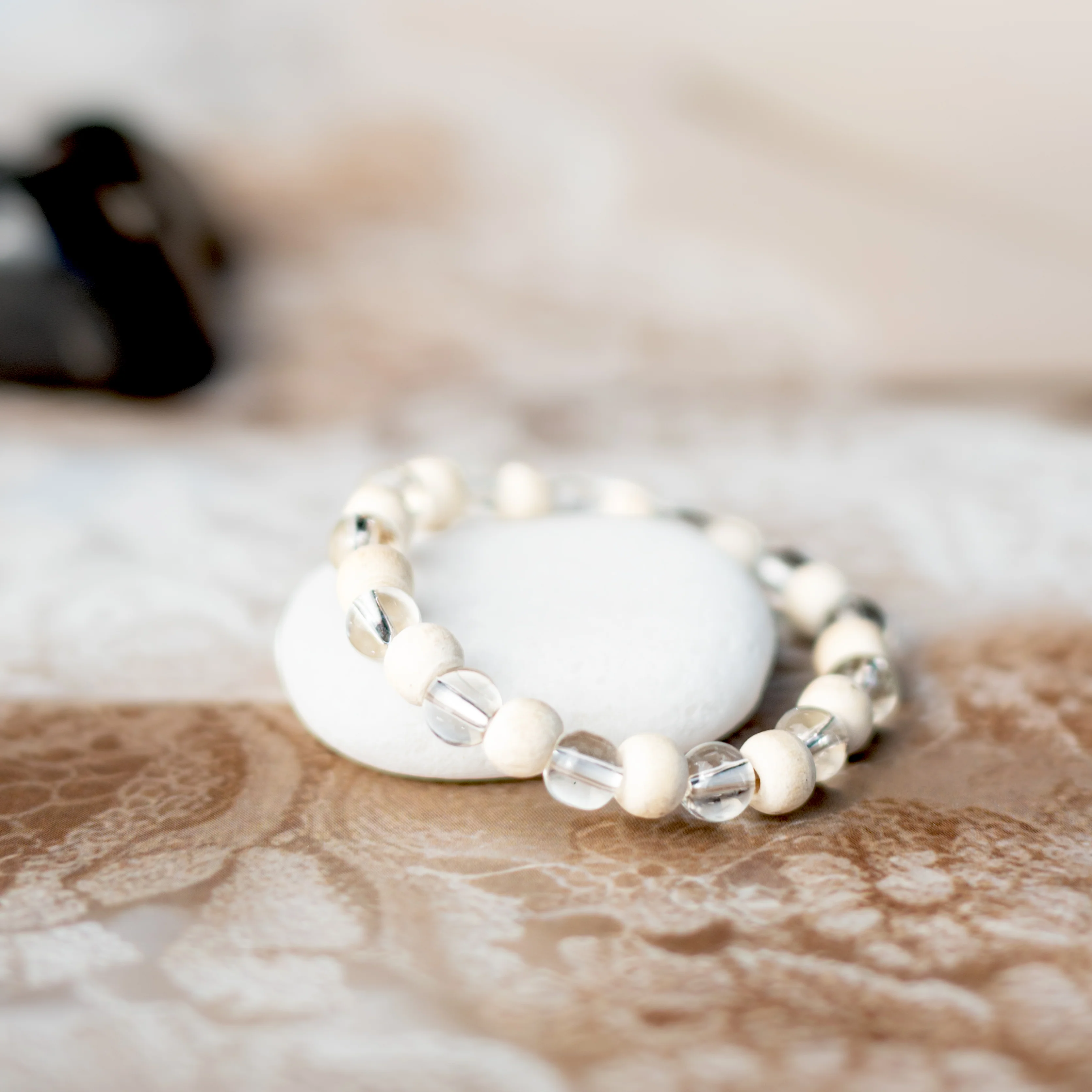 Crystal with Tulsi Bracelet - Image 3