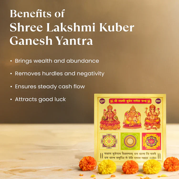 Dhan Sampatti Yantra Combo (6×6 inch) - Image 6