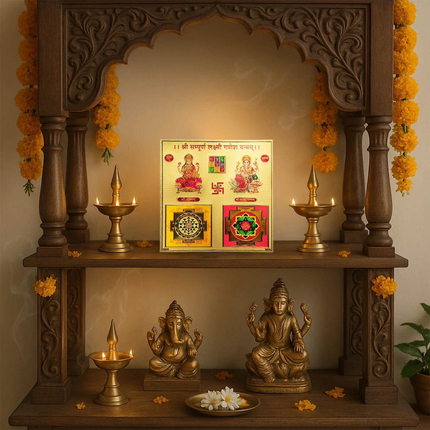 Dhan Sampatti Yantra Combo (9*9 inch) - Image 4
