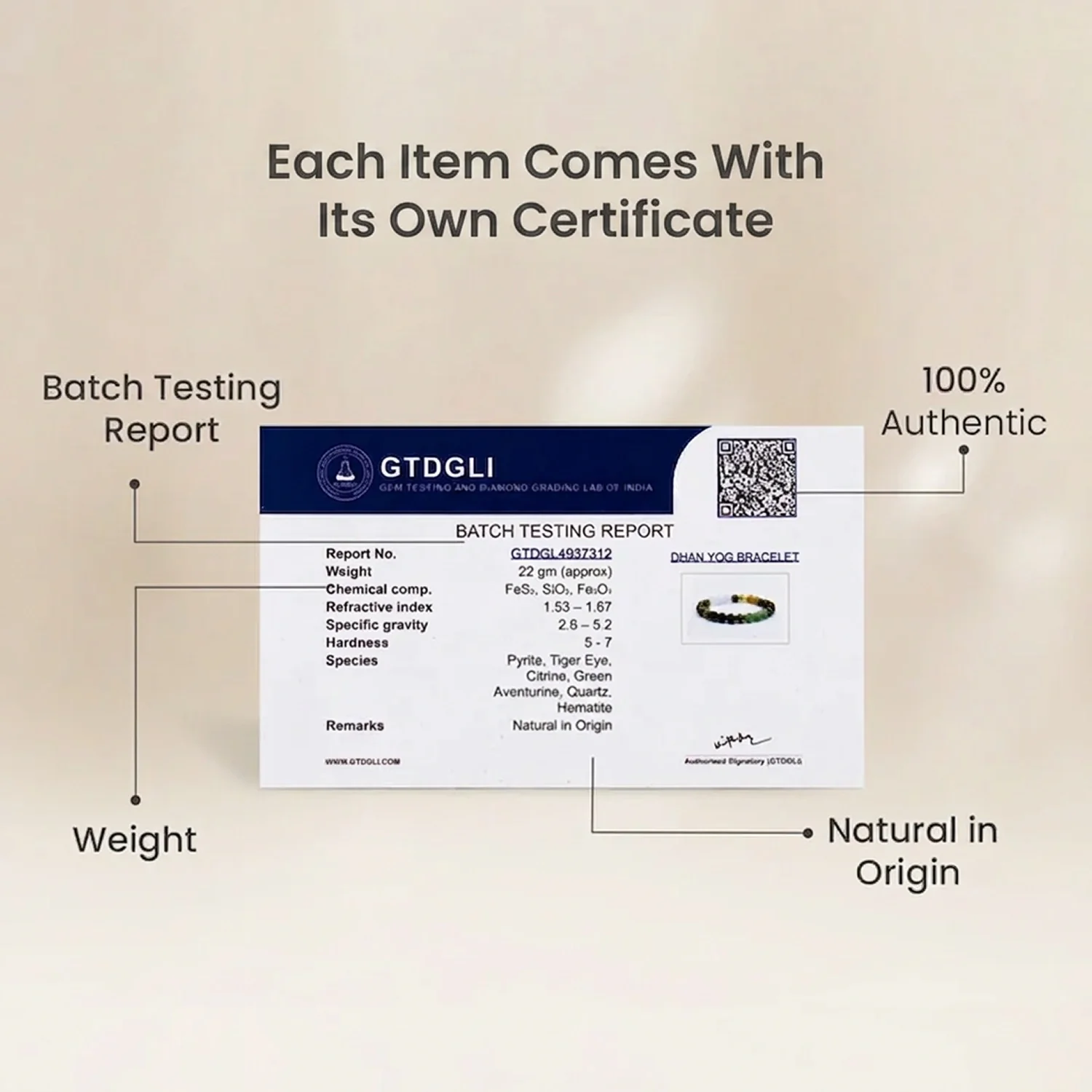 Dhan Yog Bracelet (Lab Certified) - Image 7