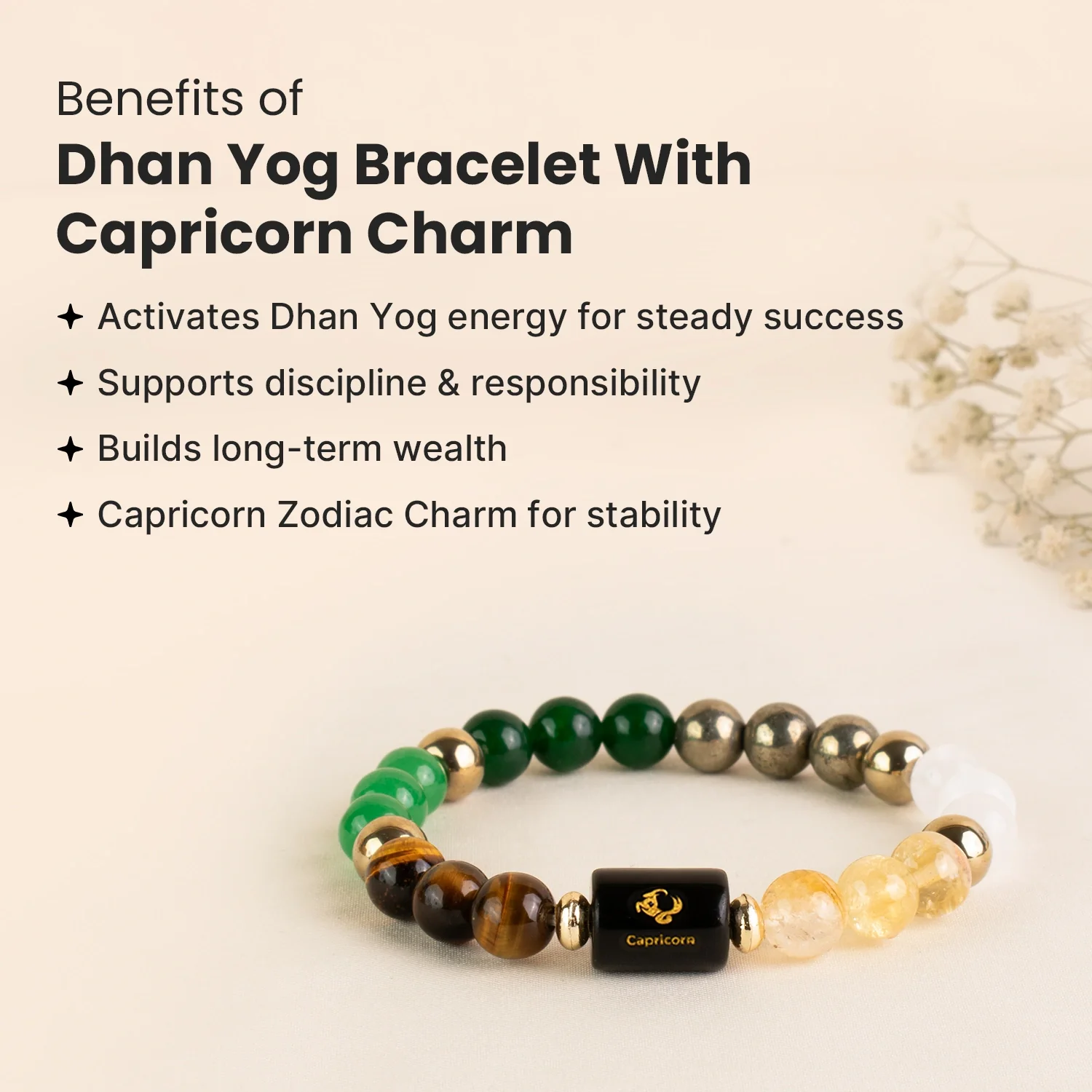 Dhan Yog Bracelet with Zodiac Charm - Image 14