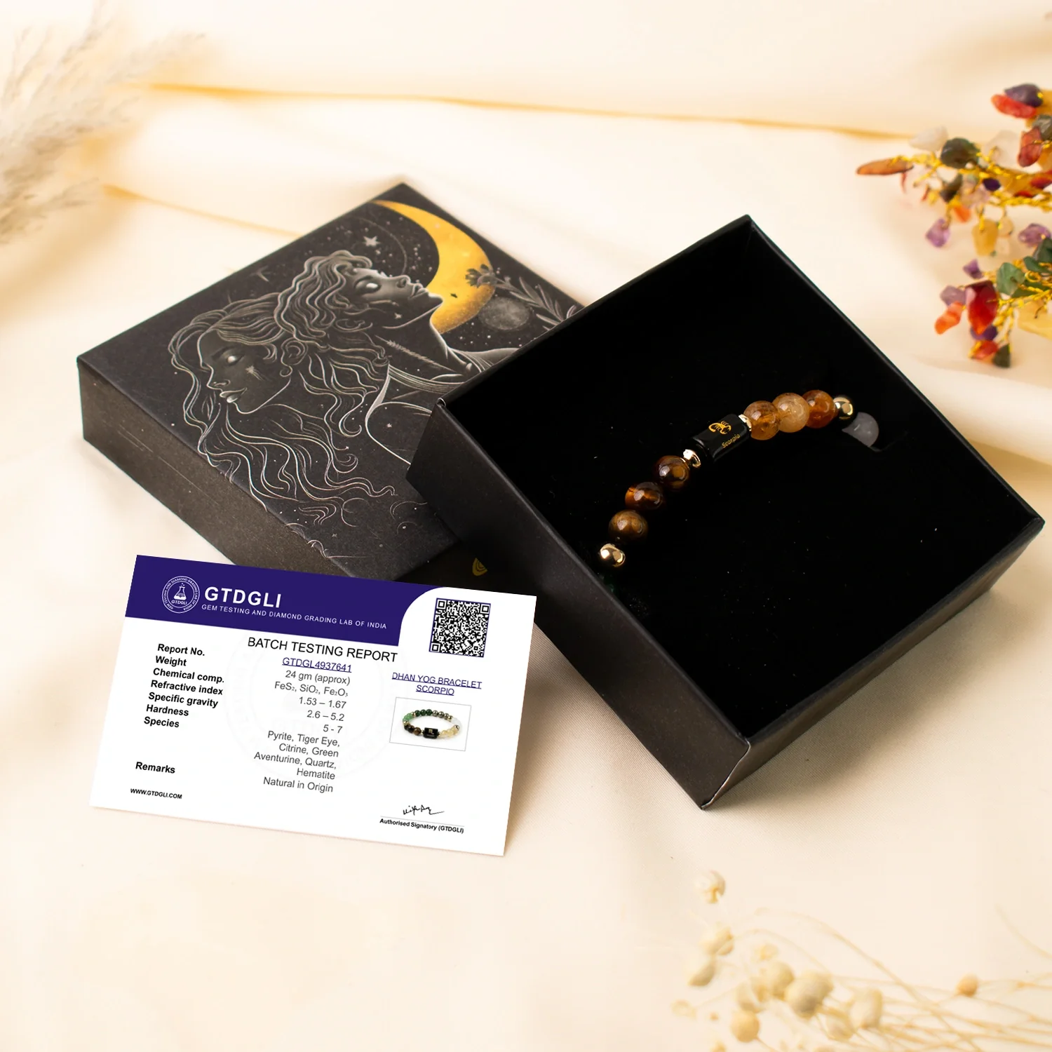 Dhan Yog Bracelet with Zodiac Charm - Image 73