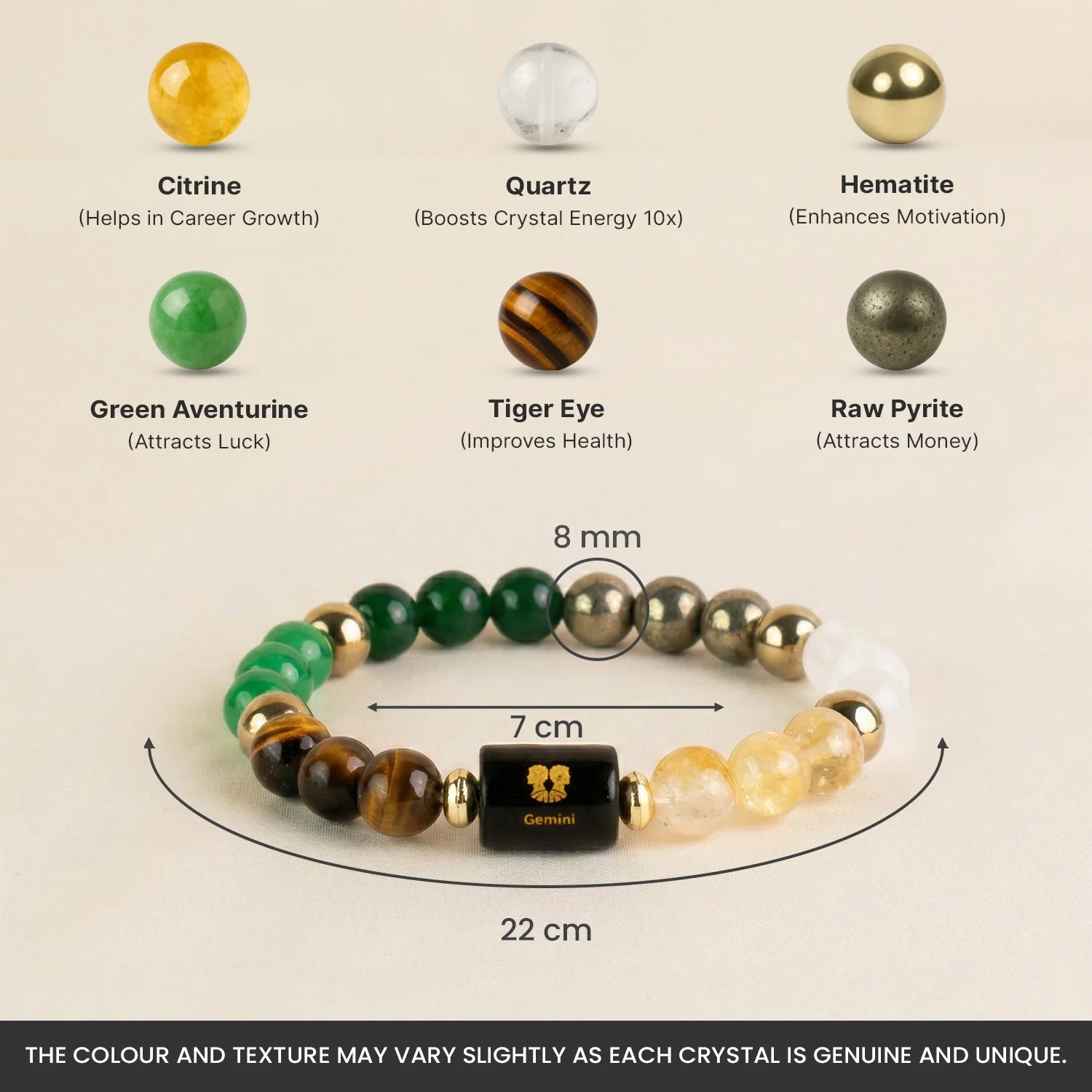 Dhan Yog Bracelet with Zodiac Charm - Image 89