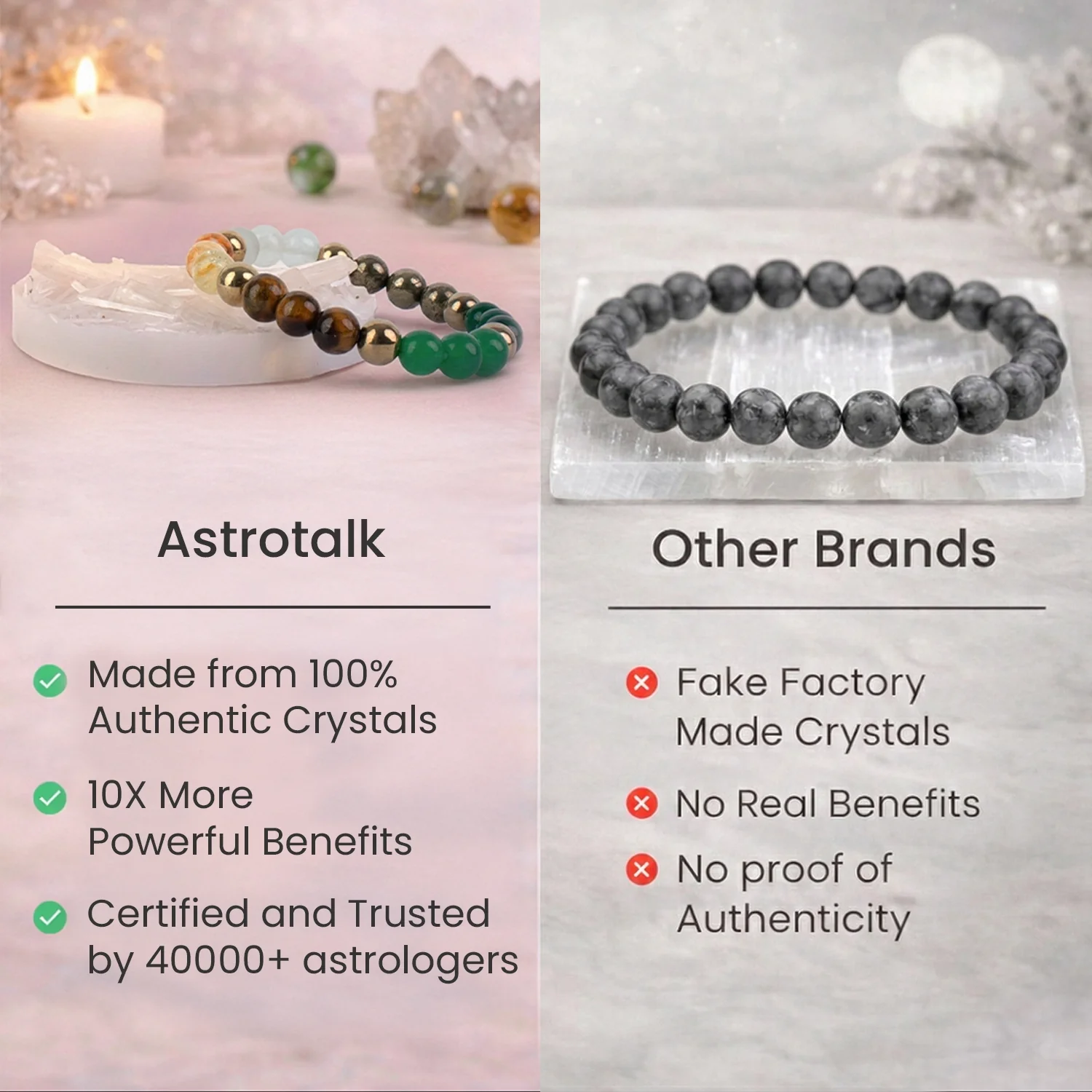 Energised Dhan Yog Bracelet with FREE Raw Selenite Plate - Image 11