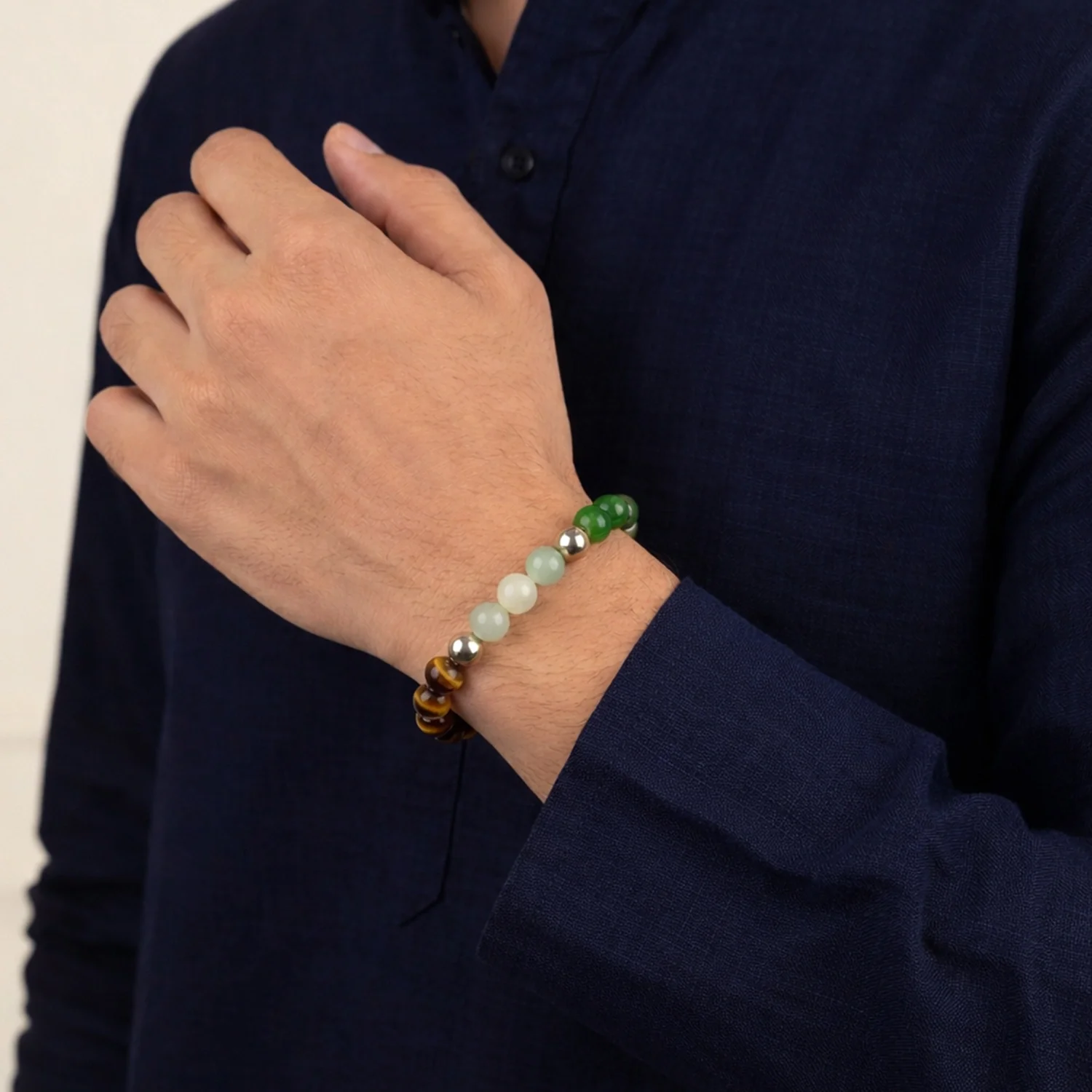 Energised Dhan Yog Bracelet with FREE Raw Selenite Plate - Image 12