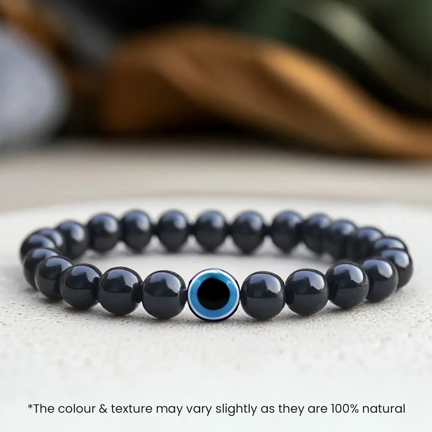Evil Eye Bracelet with Black Obsidian - Image 4