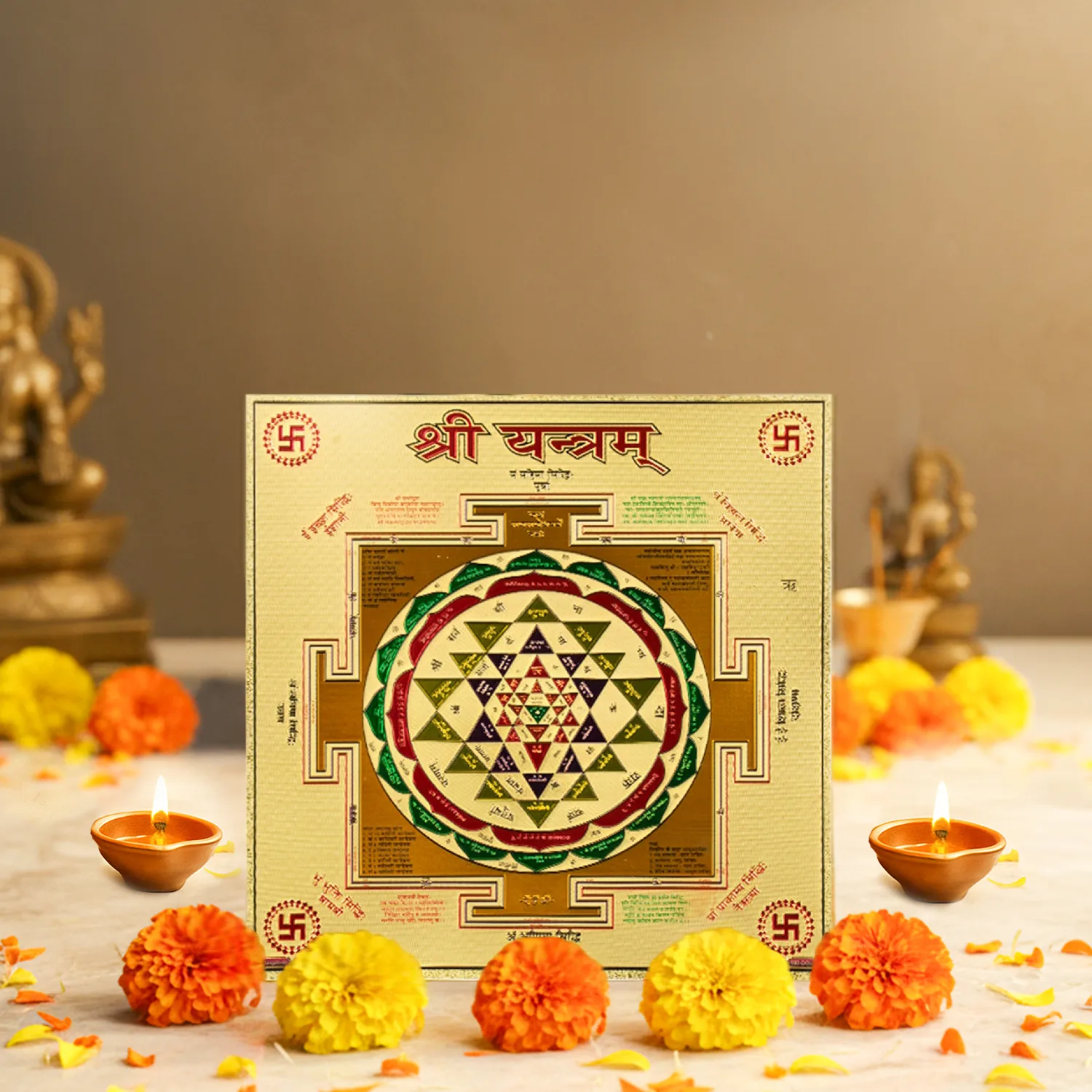 Ghar Ki Samriddhi Yantra Combo (9*9 inch) - Image 2