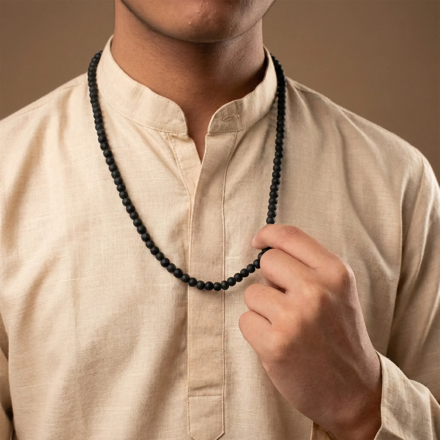 Karungali Family Protection Combo – Kids Karungali Mala (6mm) and 8mm Karungali Bracelet - Image 11