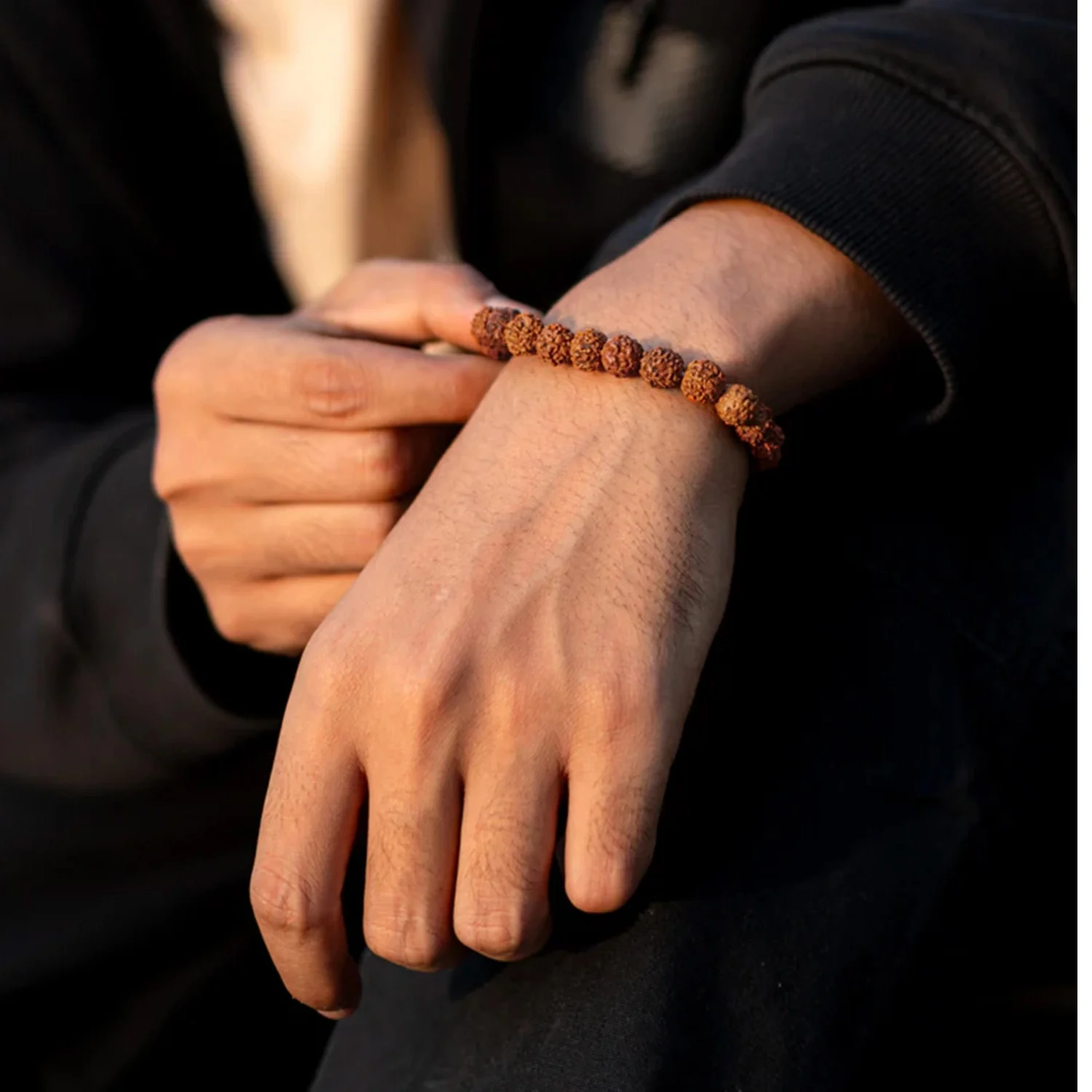 Kashi Siddh 5 Mukhi Rudraksha Bracelet - Image 4