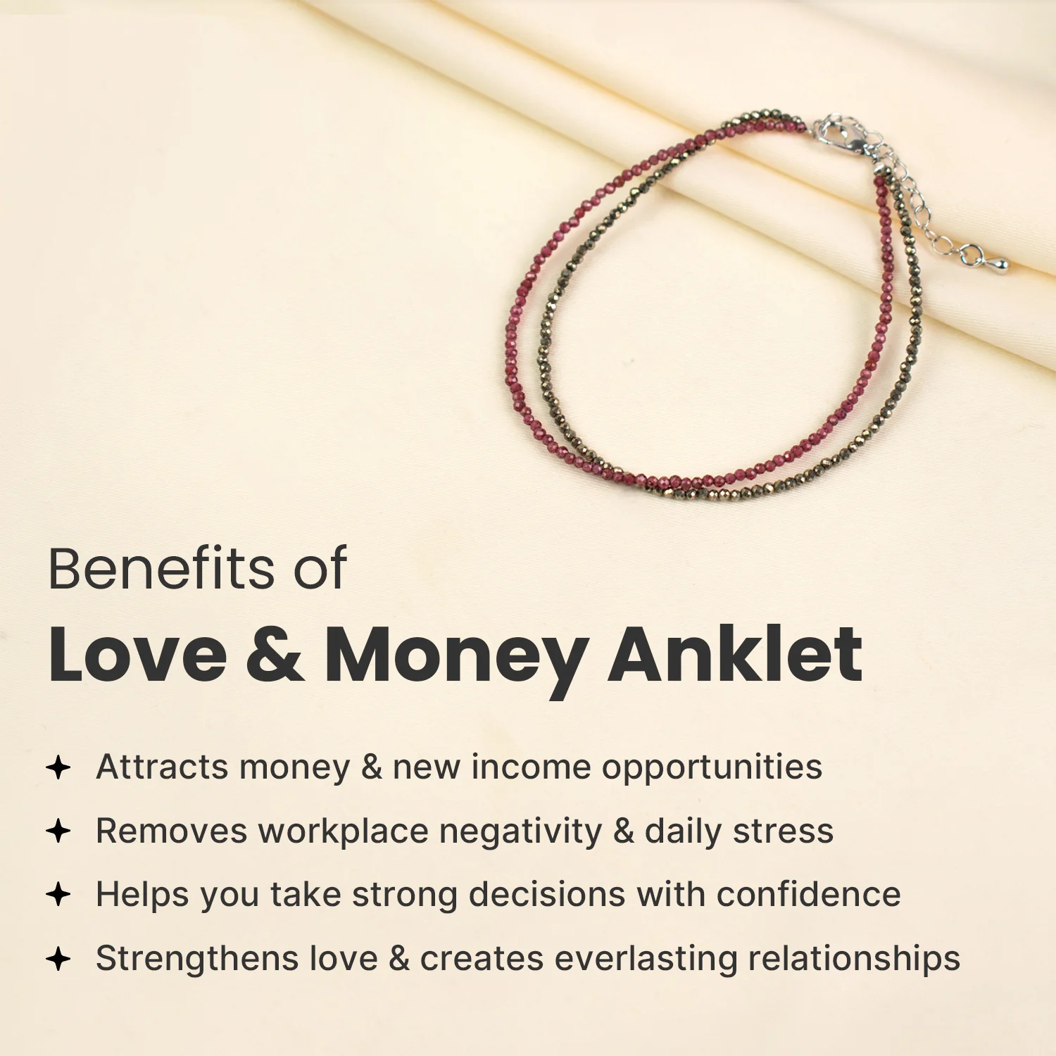 Love & Money Anklet - Image 6