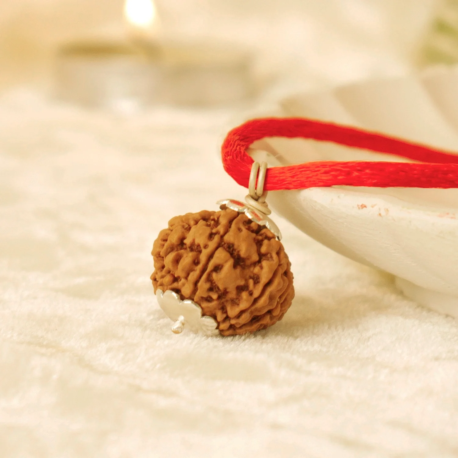 Maha Lakshmi Siddh Nepal Origin 7 Mukhi Rudraksha - 17mm to 22mm - Image 4
