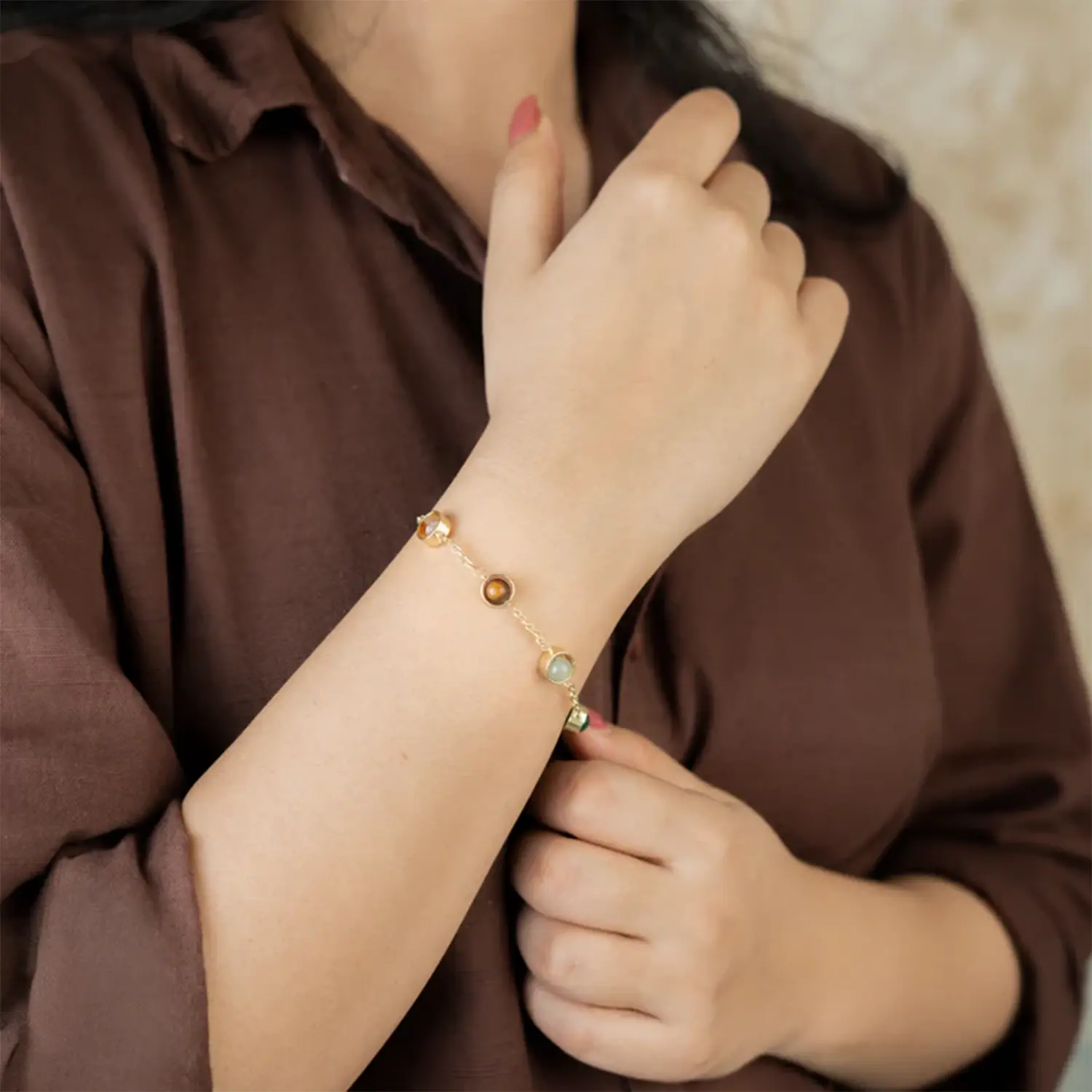 Metal Dhan Yog Bracelet for Women - Image 8