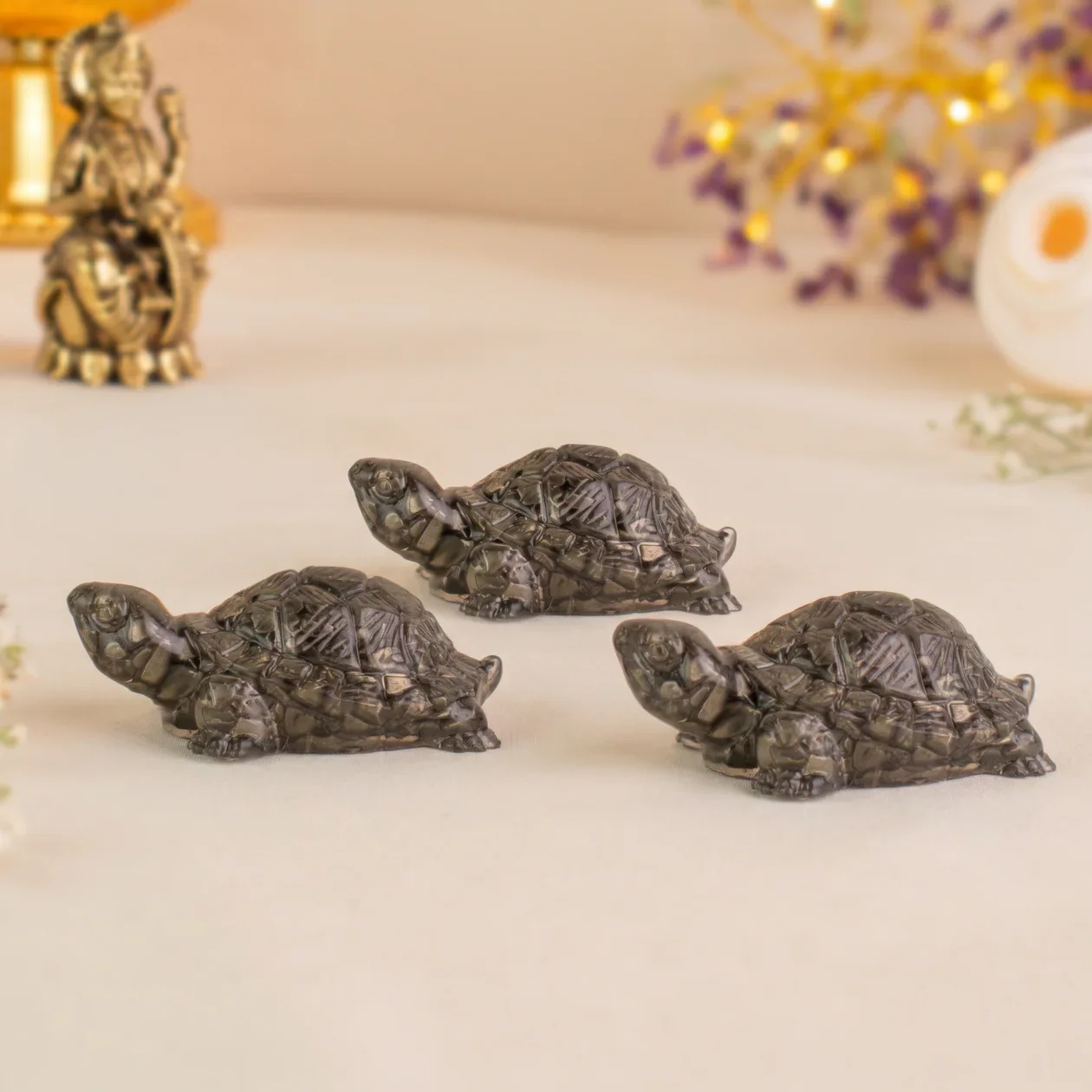 Vastu Pyrite Tortoise (Kachhua) - Image 13