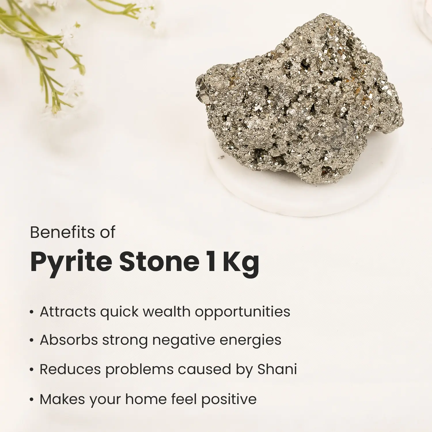Raw Pyrite Stone 1 Kg - Image 4