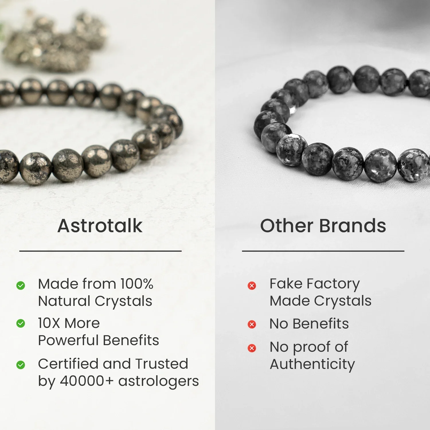 Raw Pyrite Bracelet - Image 7