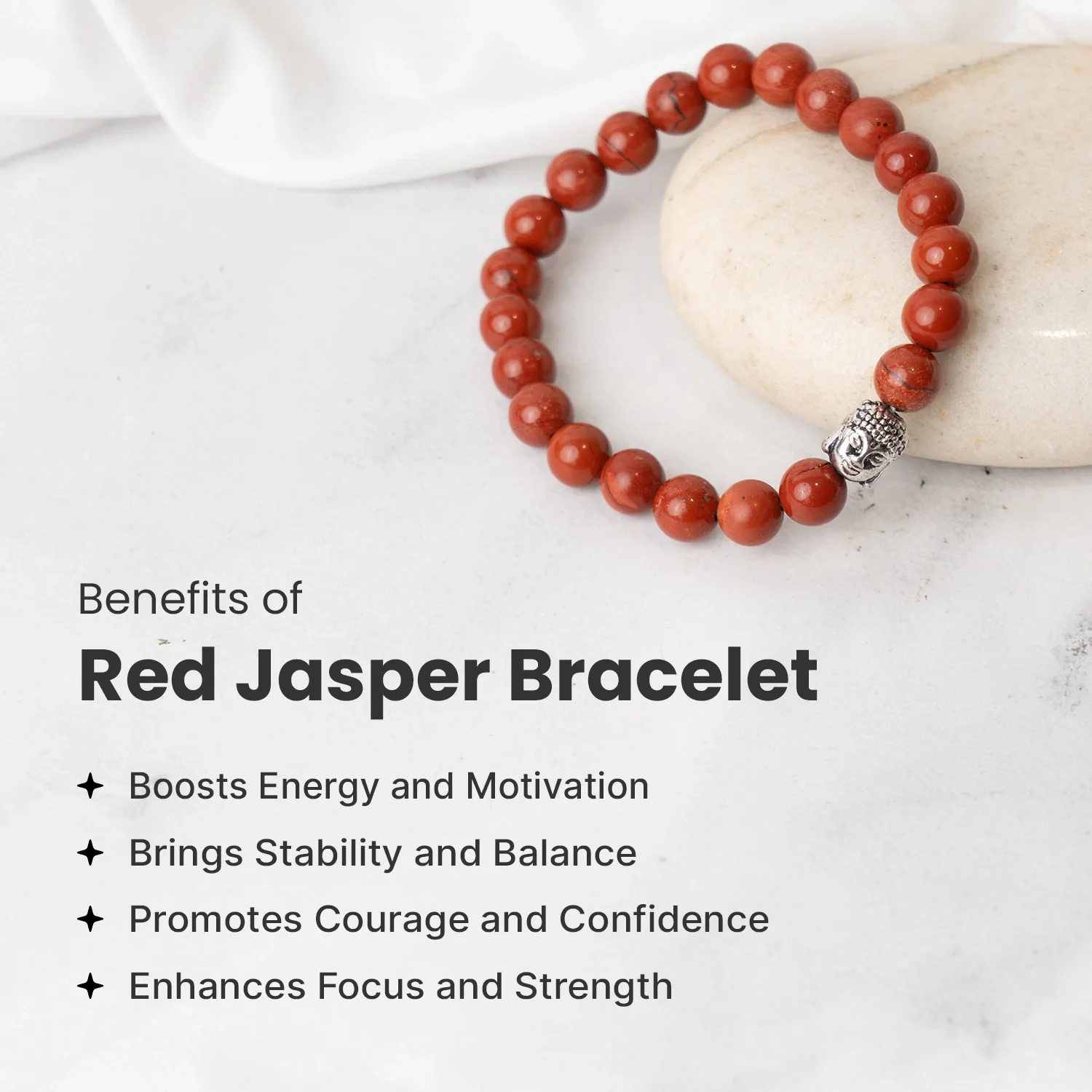 Red Jasper Bracelet - Image 4