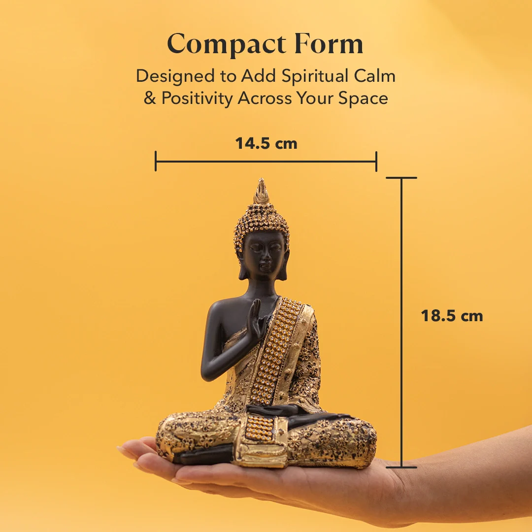 Meditating Buddha Murti - Image 3