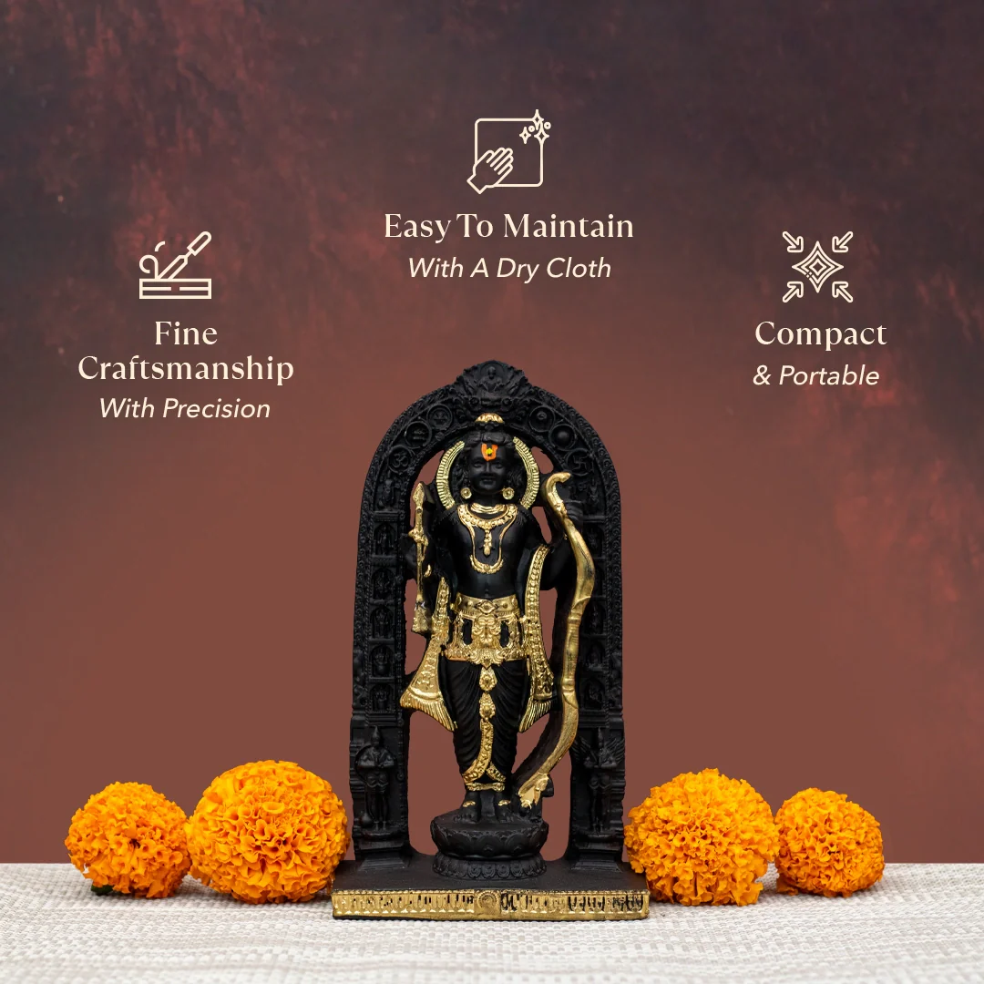 Ayodhya Ram Lalla Murti - 17 cm - Image 4