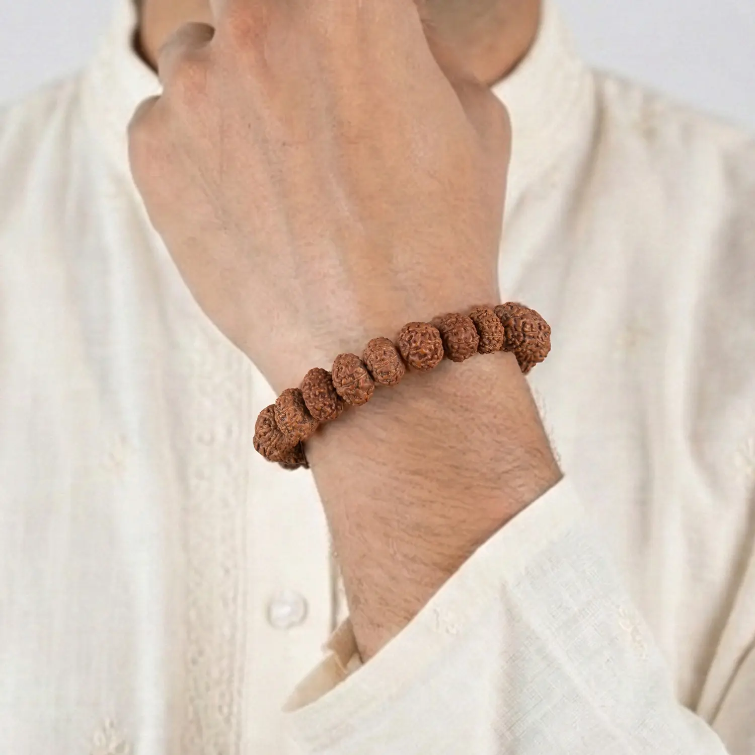 7 Mukhi Rudraksha Bracelet - Image 9