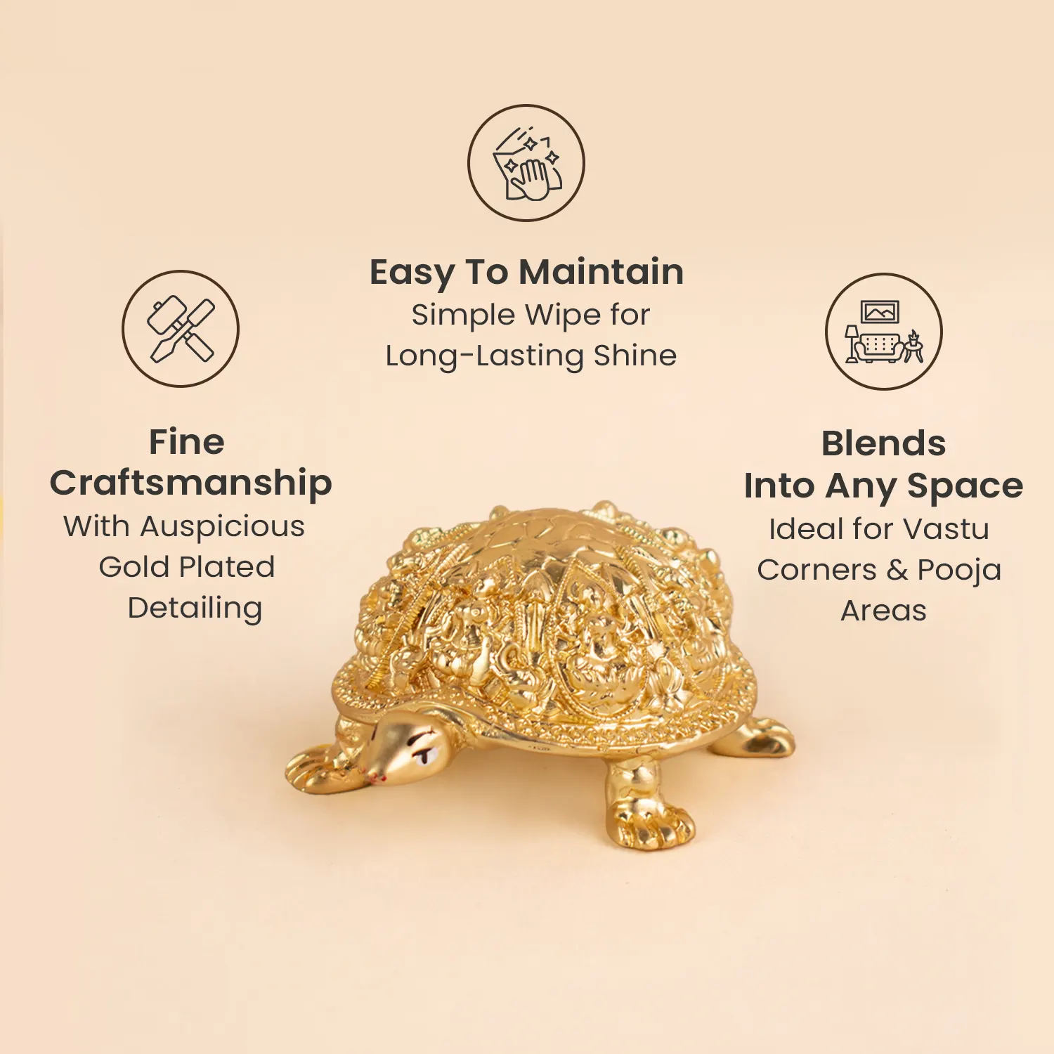 Ashtalakshmi Tortoise Idol - Image 7