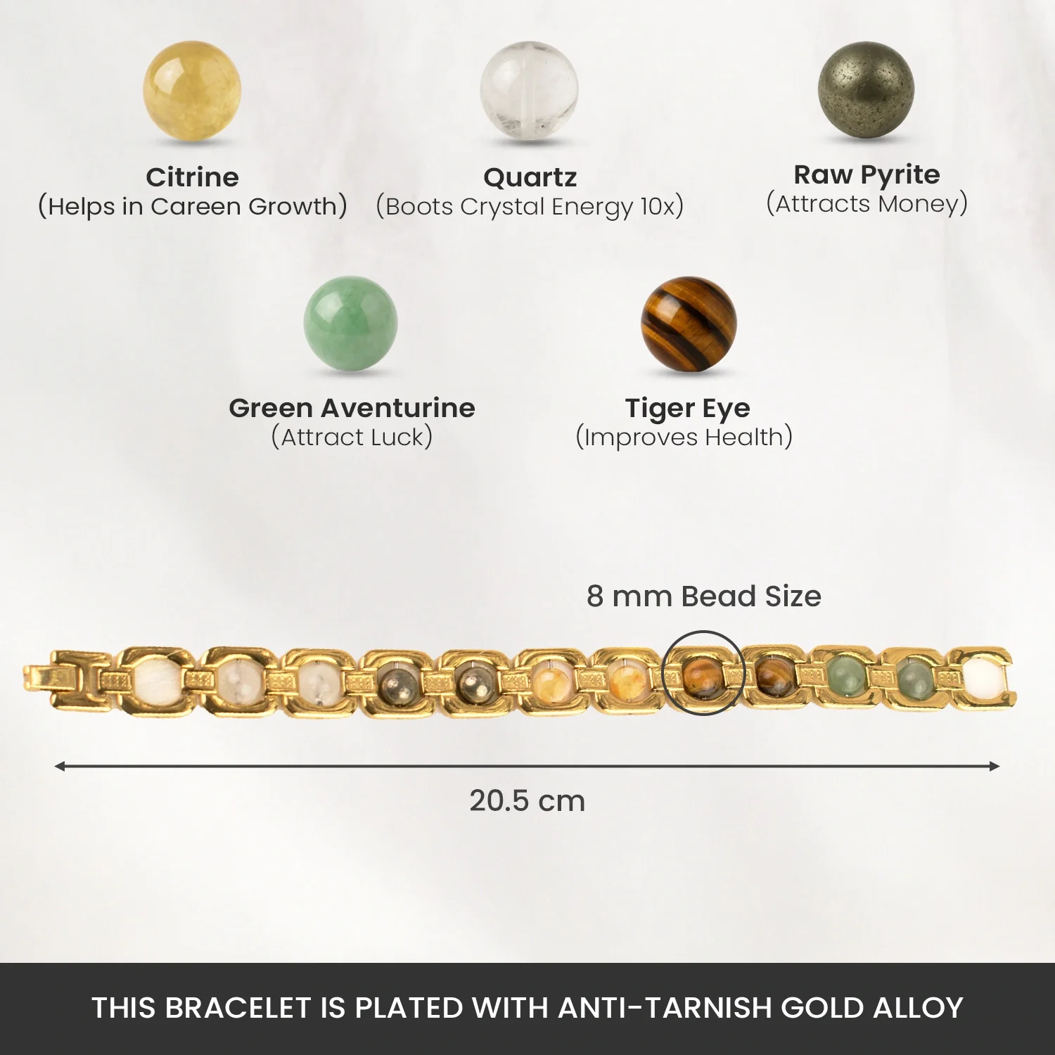 Metal Dhan Yog Bracelet - Gold - Image 6