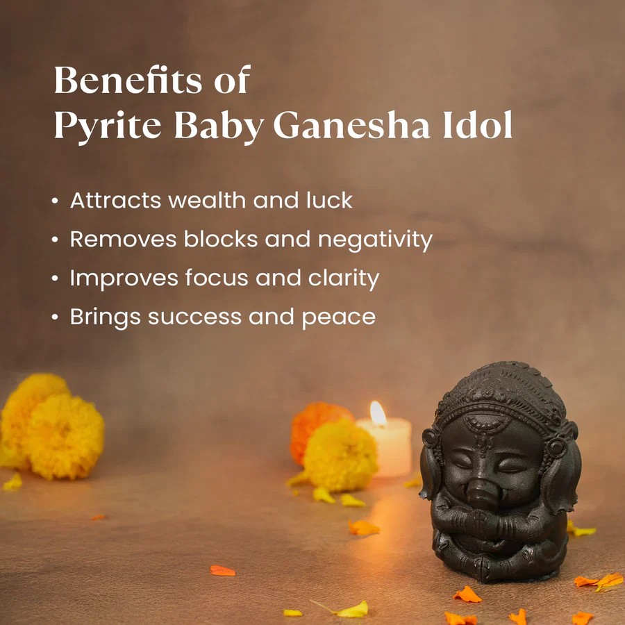 Sampoorna Ganesha Pyrite Combo - Image 4