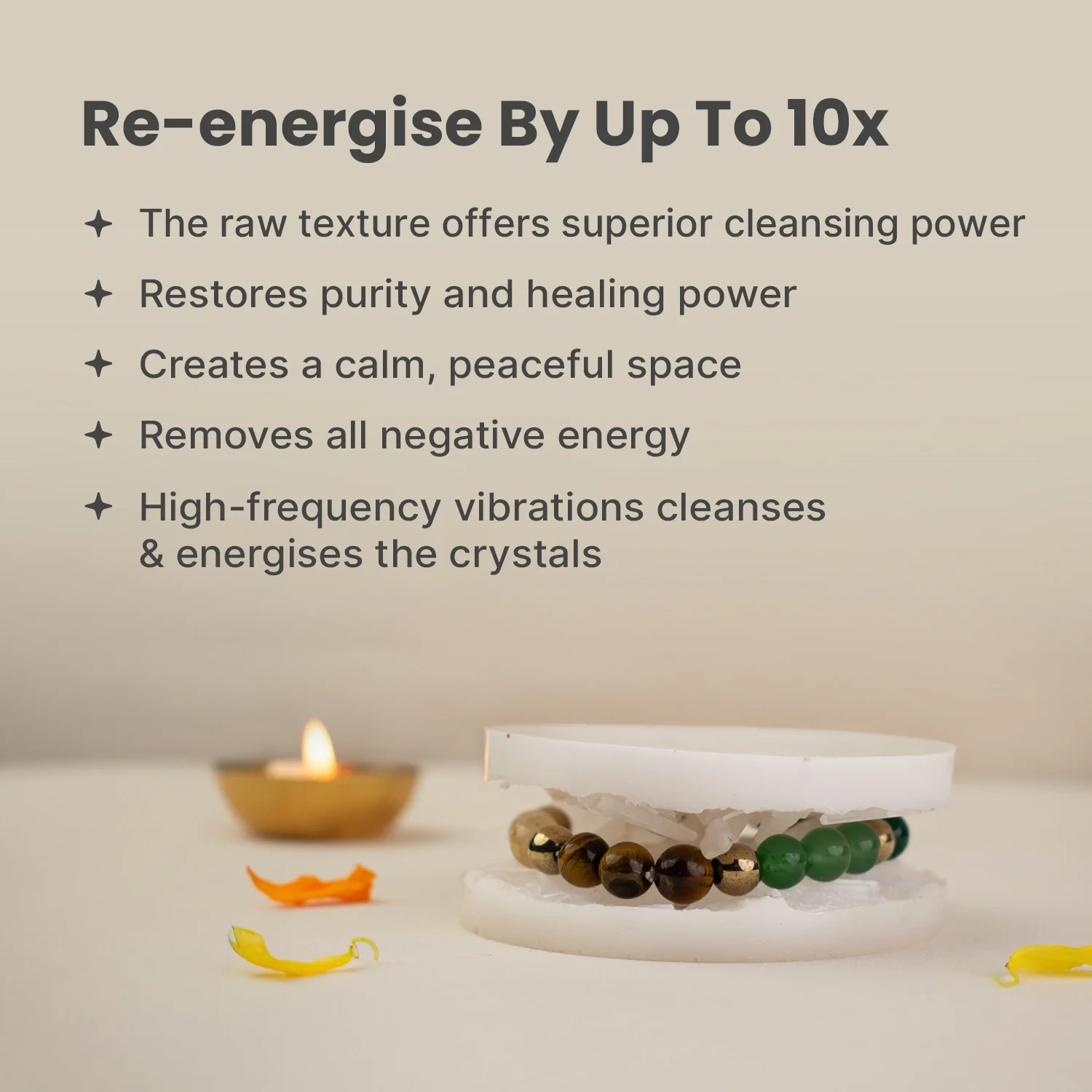 Sampurn Dhan Super Combo with Double Raw Selenite Plate - Image 8