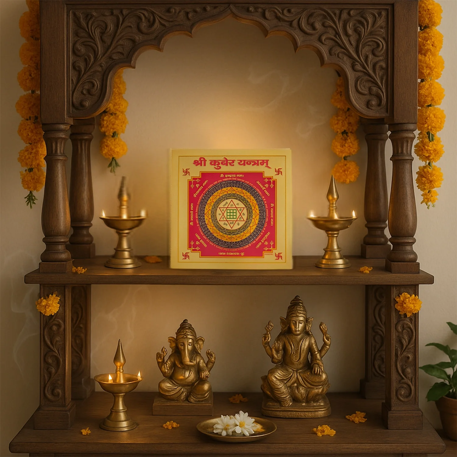 Shree Kuber Yantra (6*6 inch) - Image 5