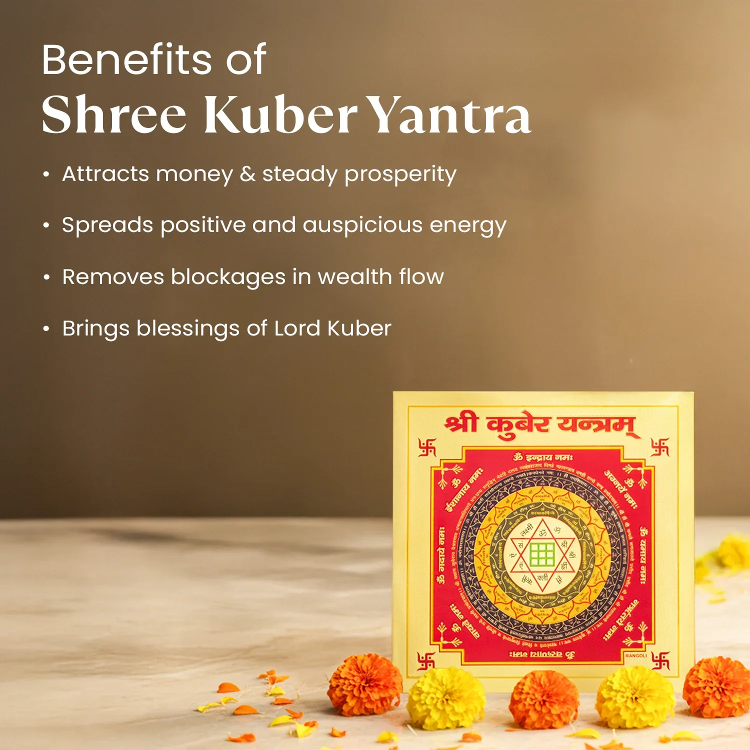 Shree Kuber Yantra (9*9 inch) - Image 2