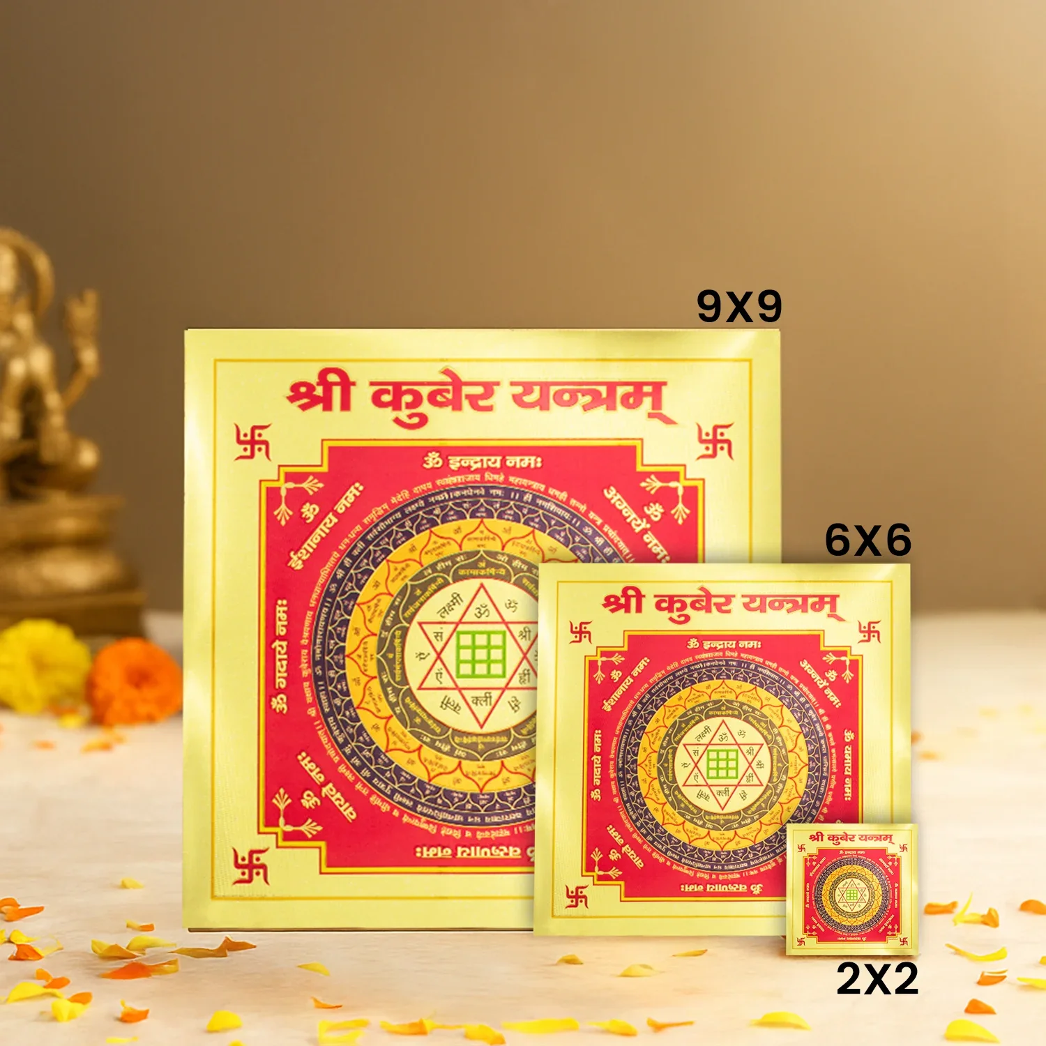 Shree Kuber Yantra (9*9 inch) - Image 6