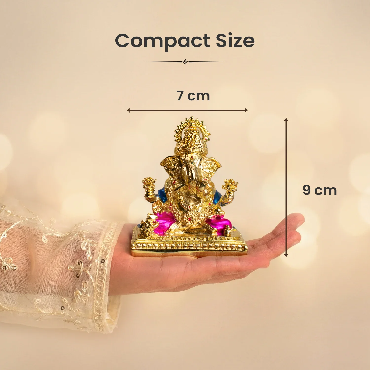 Shri Siddhivinayak Ganesha Idol - Image 6