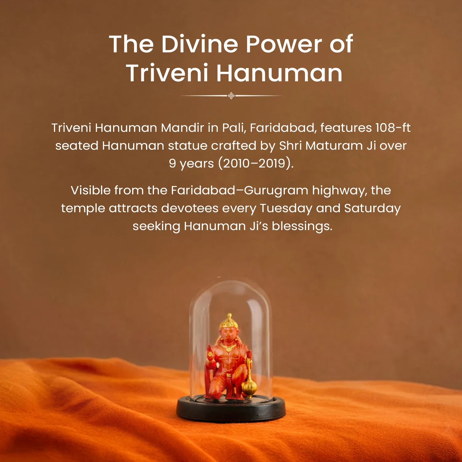 Siddh Triveni Hanuman Murti - Image 8
