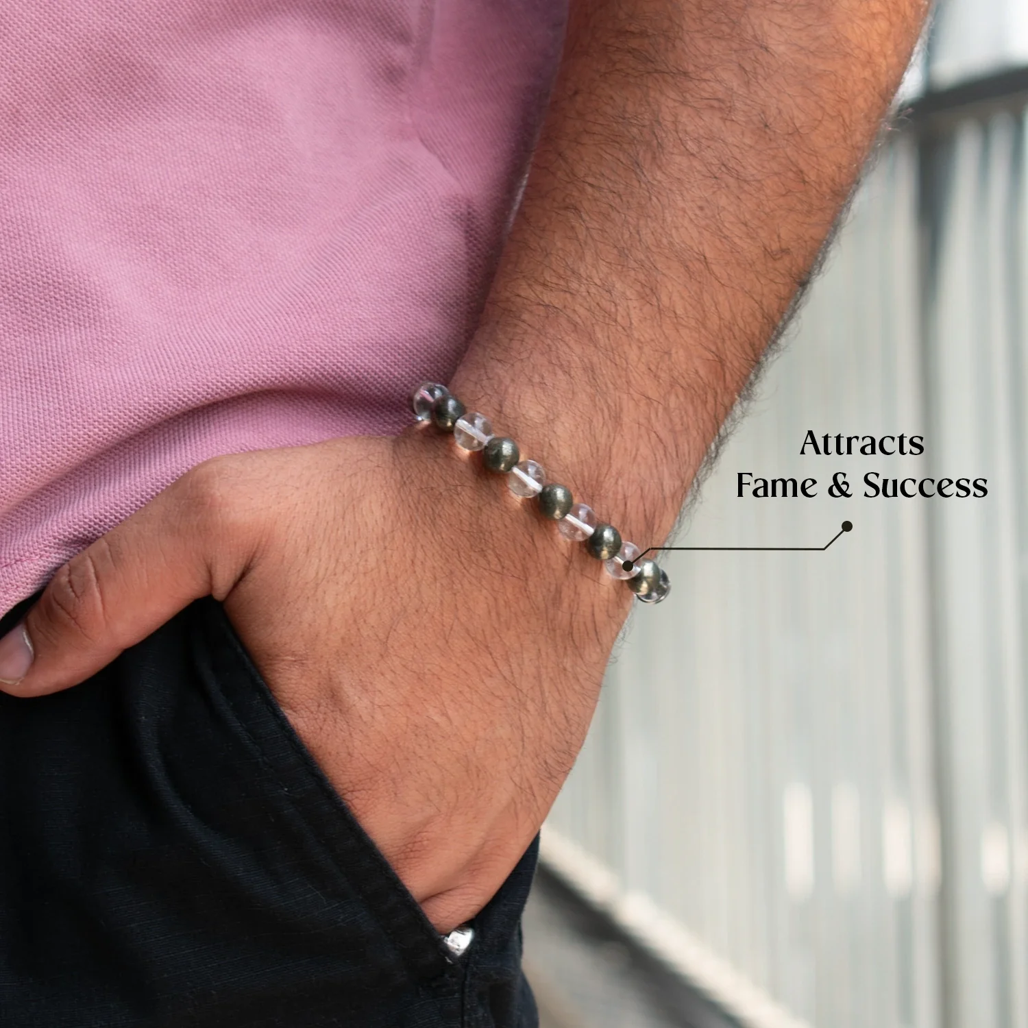 Super Raw Pyrite Bracelet - Image 3