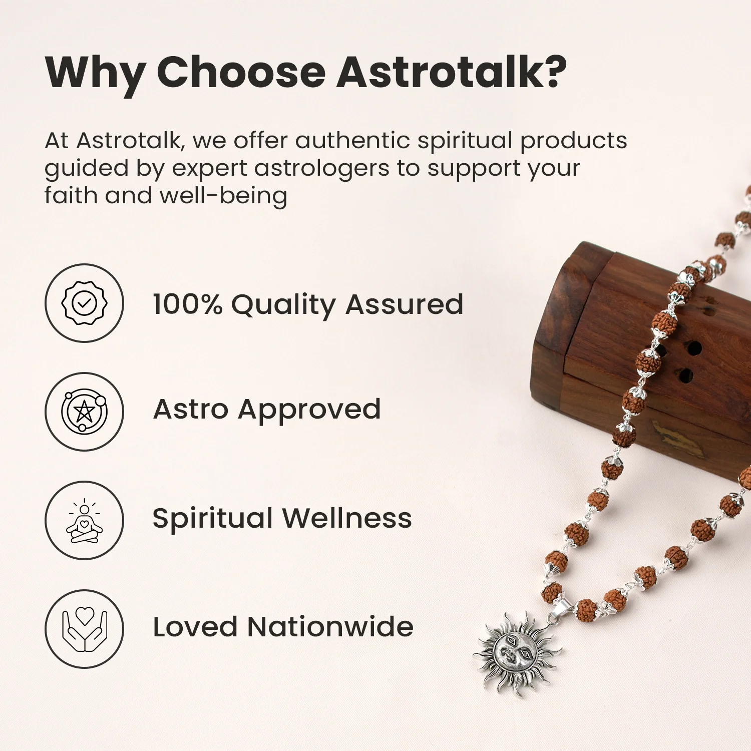 Surya Shakti Rudraksha Mala - Image 10