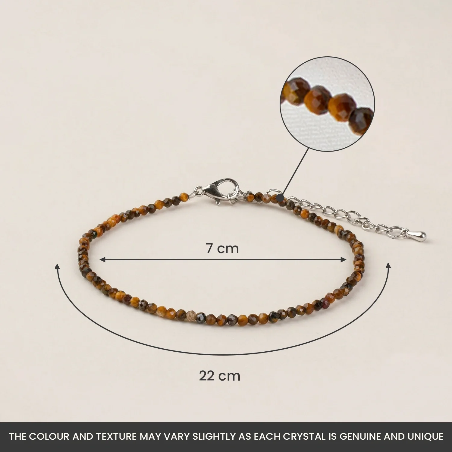 Tiger Eye Anklet - Image 7