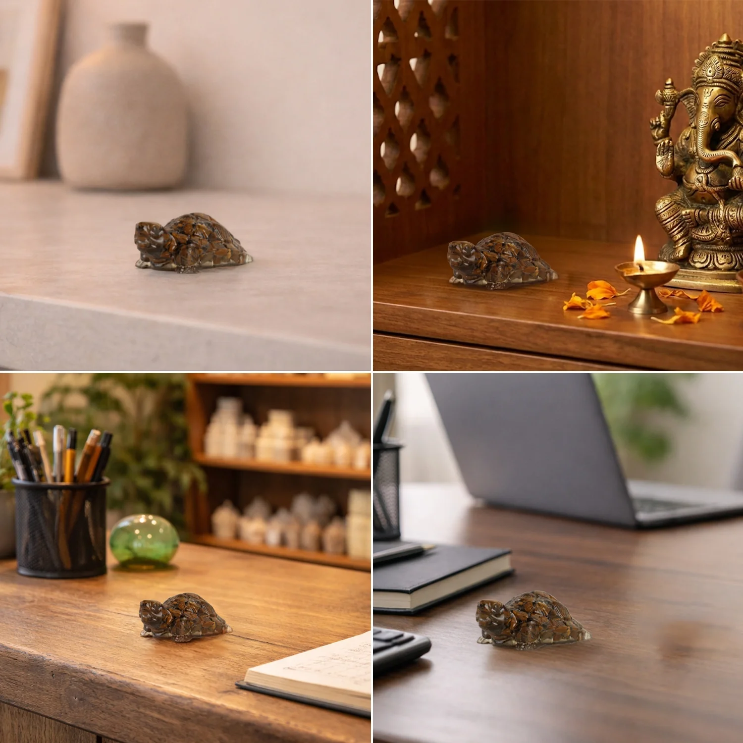 Vastu Tiger Eye Tortoise (Kachhua) - Image 9