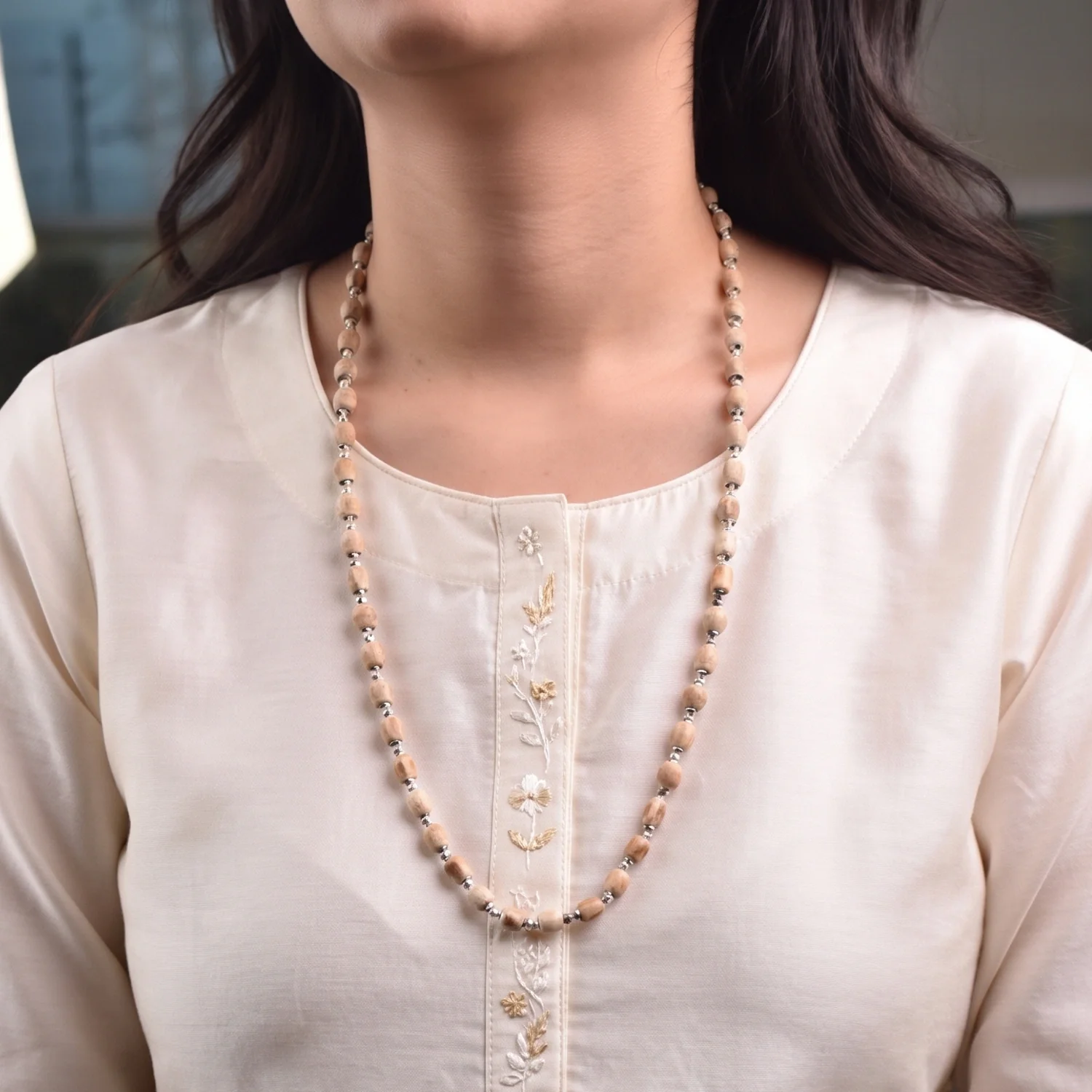 Tulsi Mala Silver Plated - Image 10