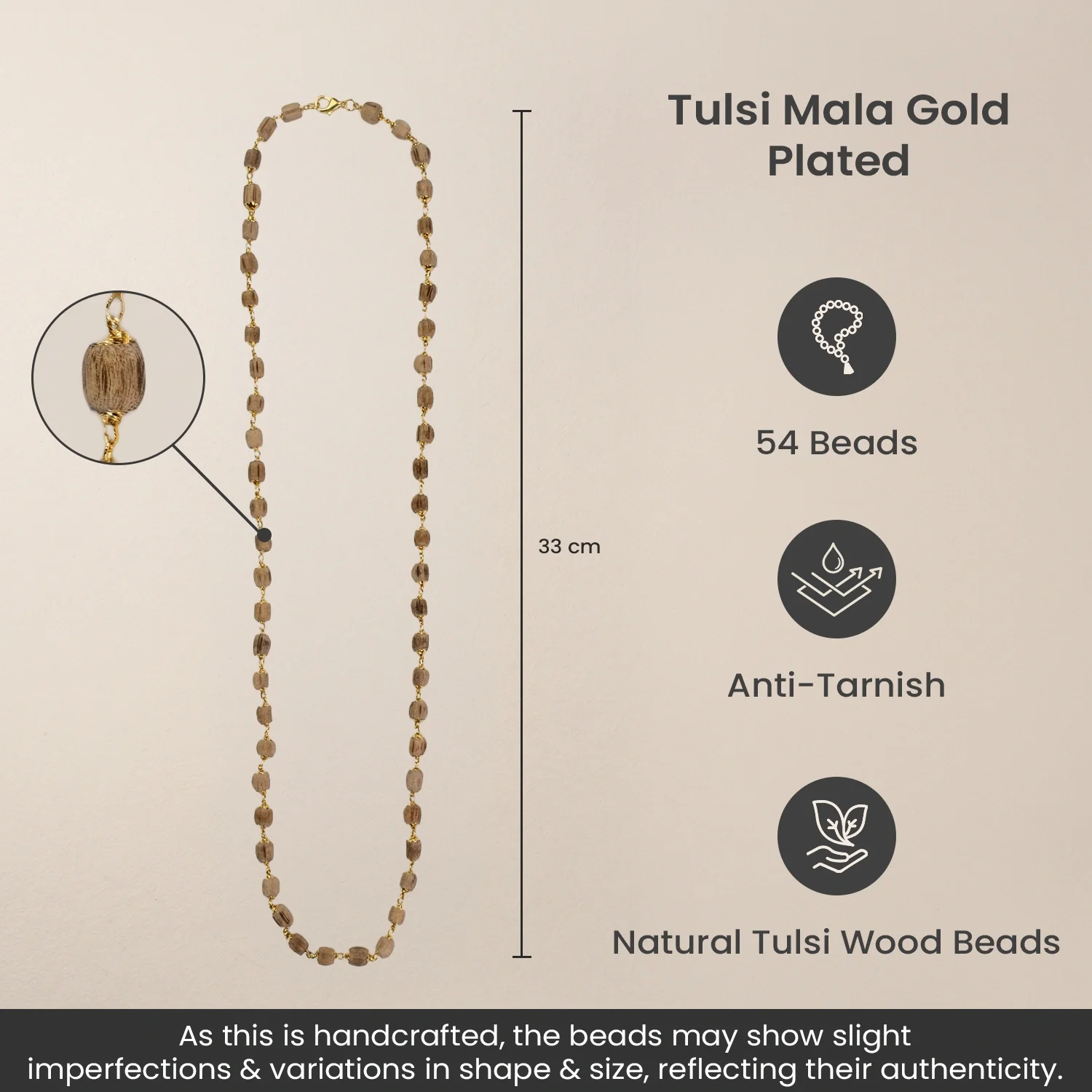 Tulsi Mala Silver Plated - Image 15