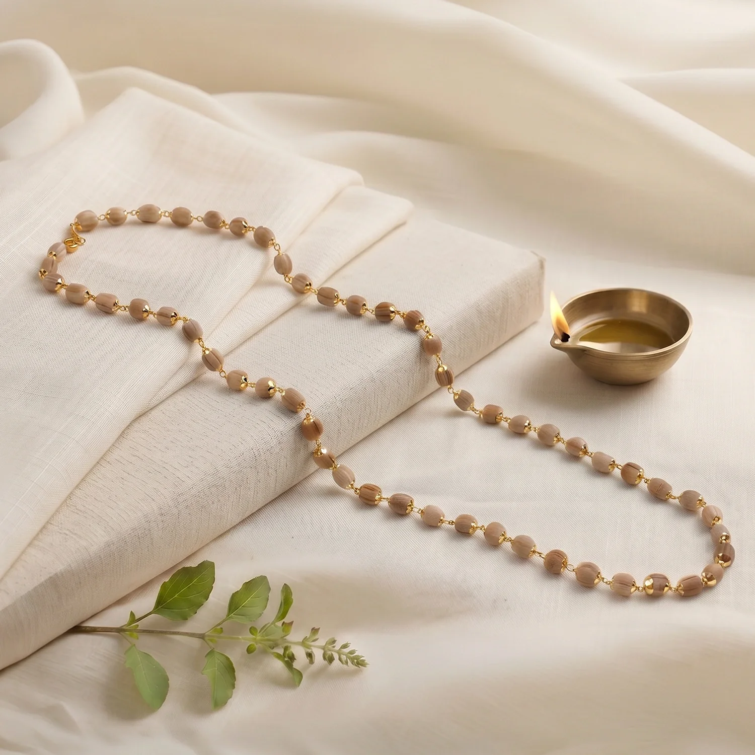 Tulsi Mala Silver Plated - Image 18