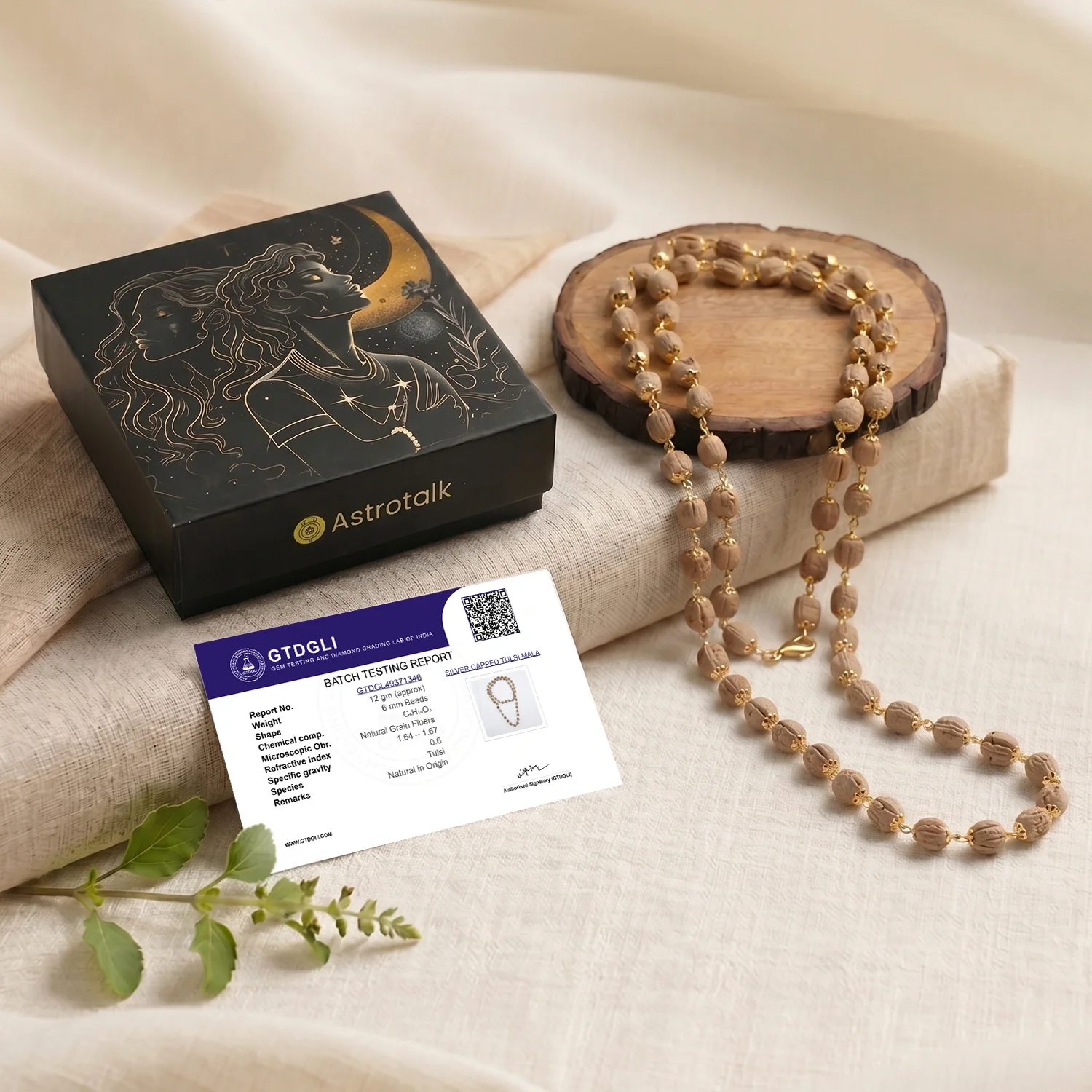 Tulsi Mala Silver Plated - Image 19