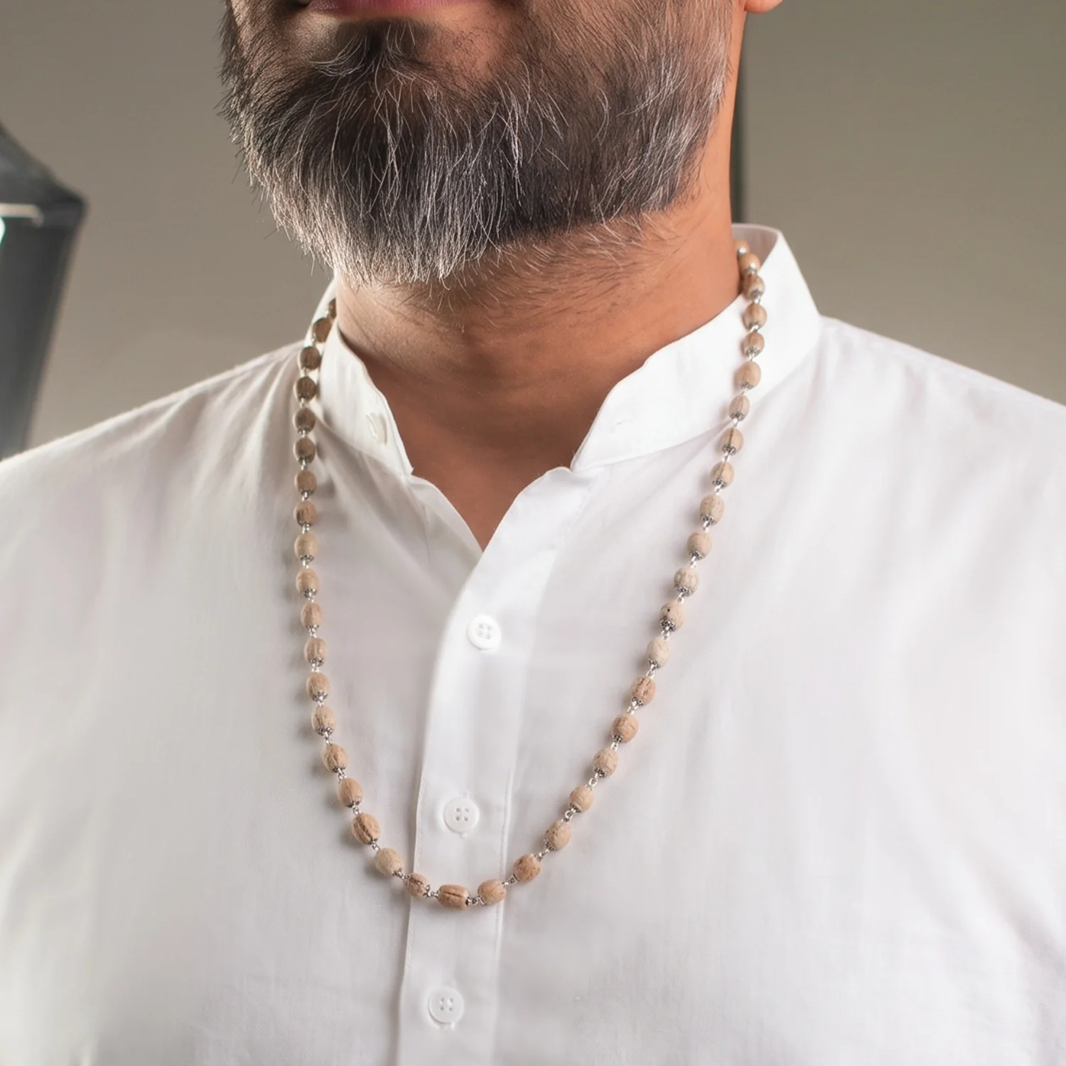 Tulsi Mala Silver Plated - Image 9