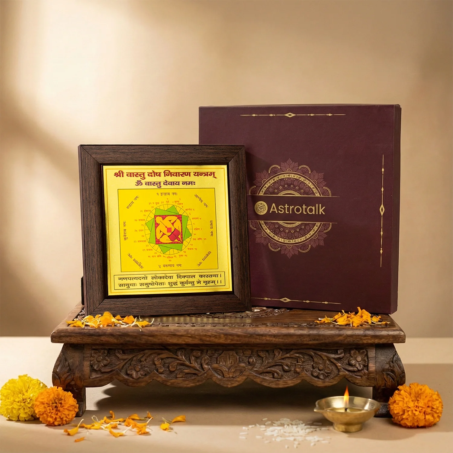 Vastu Dosh Nivaran Yantra (6×6 inch) with Frame - Image 9