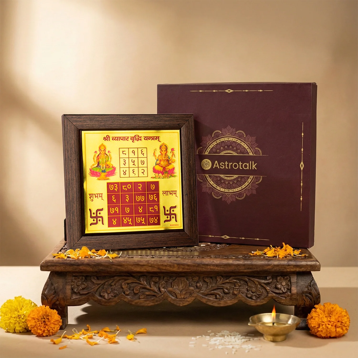 Vyapar Vriddhi Yantra (6×6 inch) with Frame - Image 8