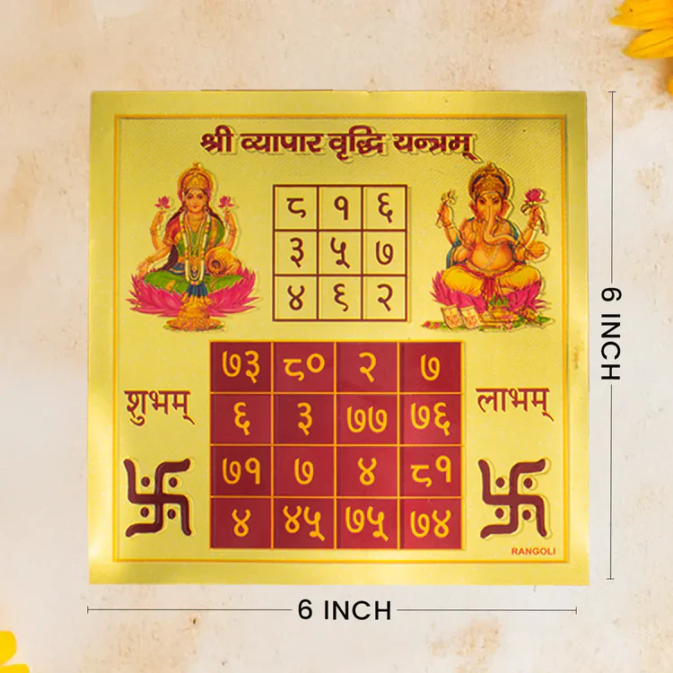 Vyapar Vriddhi Yantra Combo (6×6 inch) - Image 6